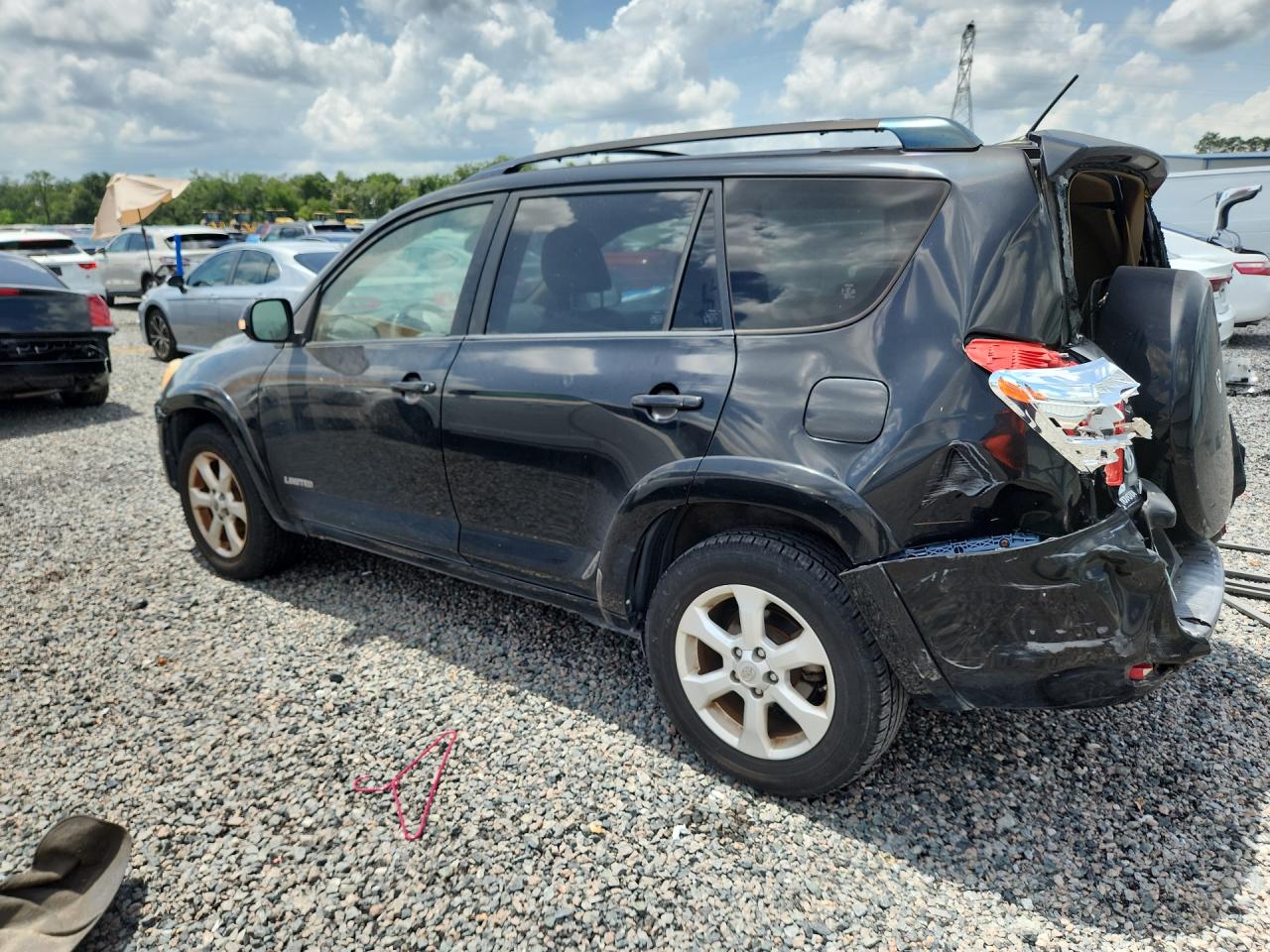 2009 Toyota Rav4 Limited Black vin: JTMZF31V19D010334