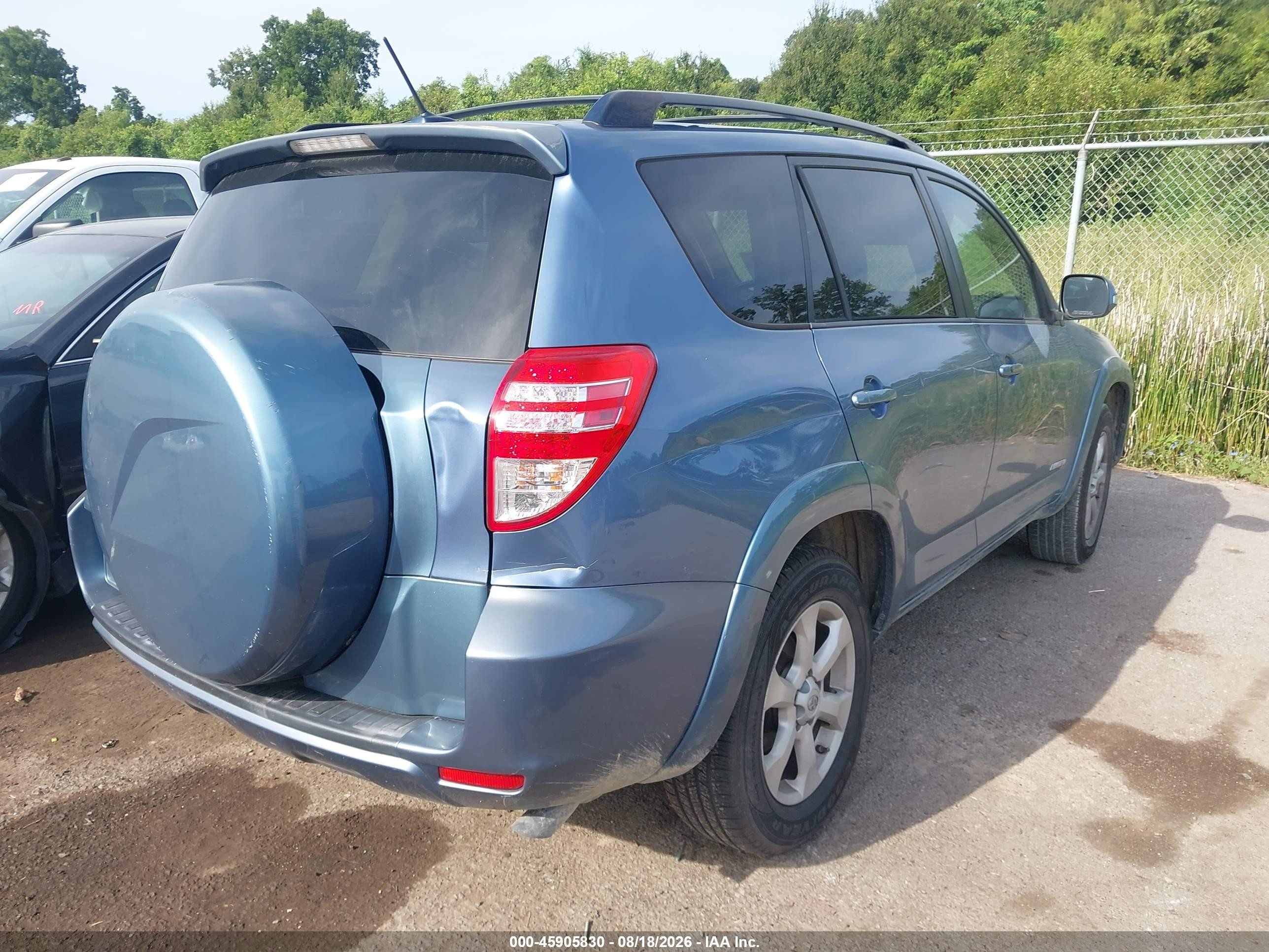2009 Toyota Rav4 Limited Синий vin: JTMZF31V29D003067