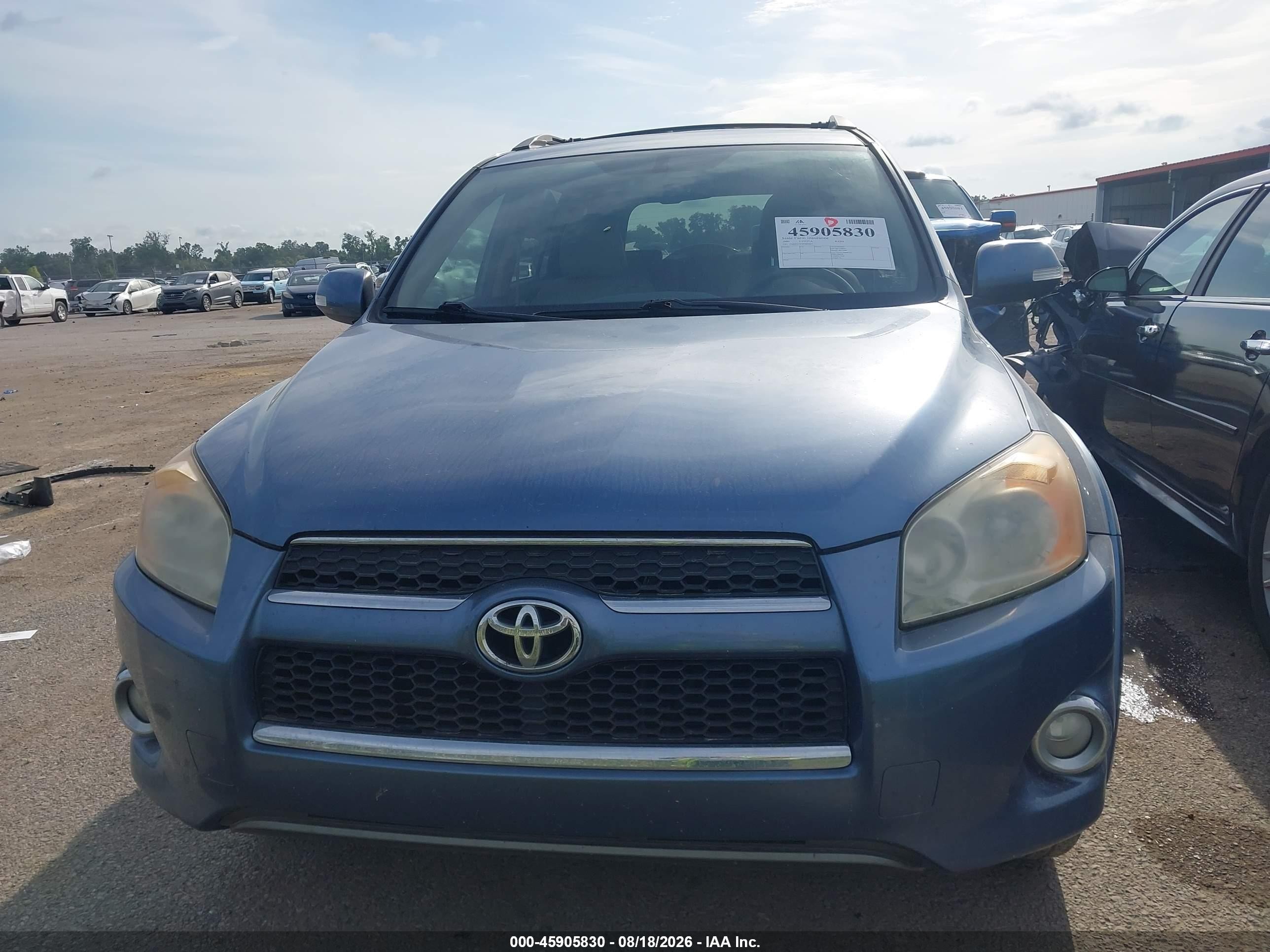 2009 Toyota Rav4 Limited Синий vin: JTMZF31V29D003067