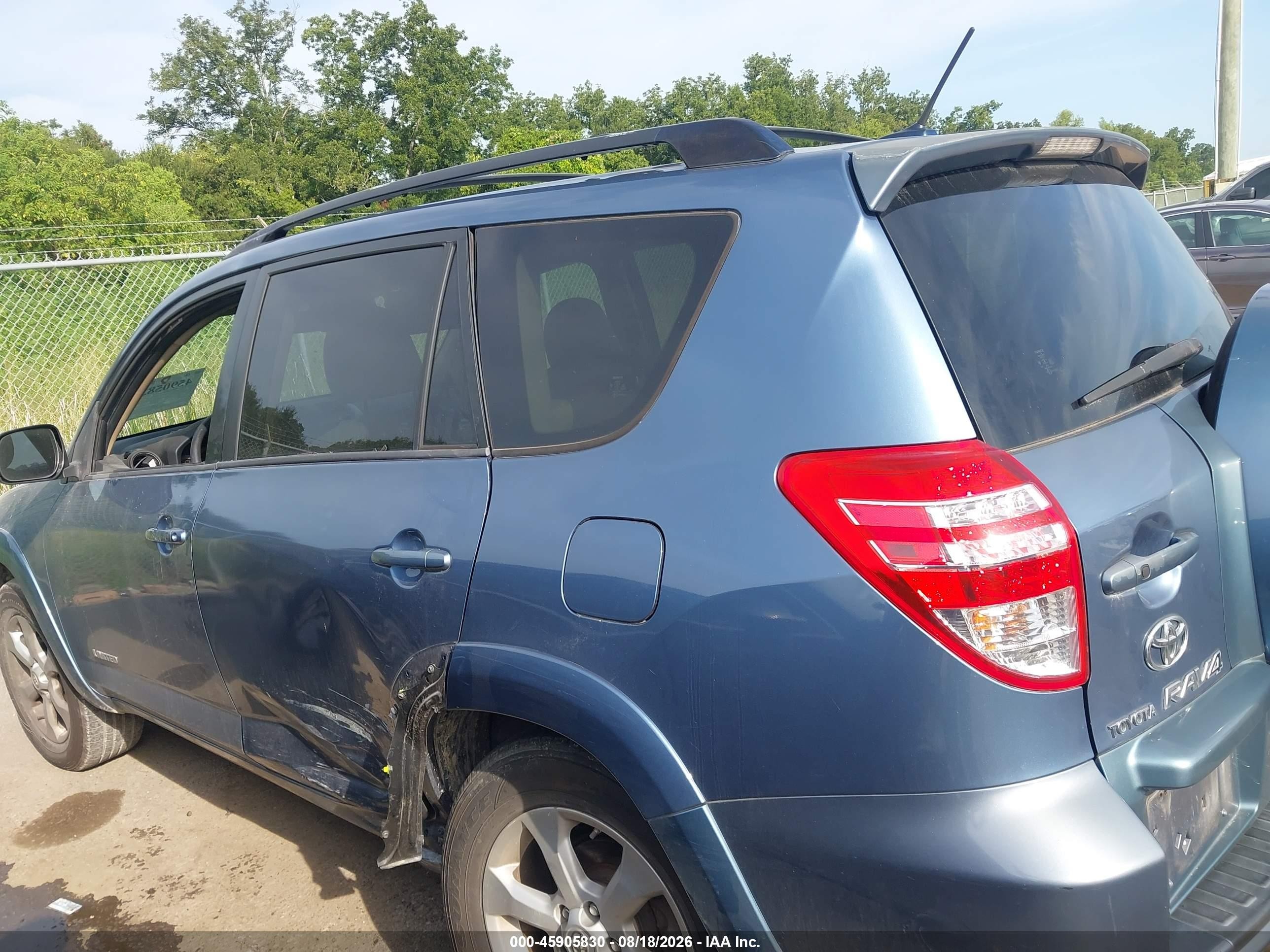2009 Toyota Rav4 Limited Синий vin: JTMZF31V29D003067