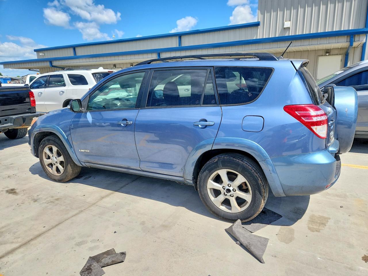2009 Toyota Rav4 Limited Blue vin: JTMZF31V395012726