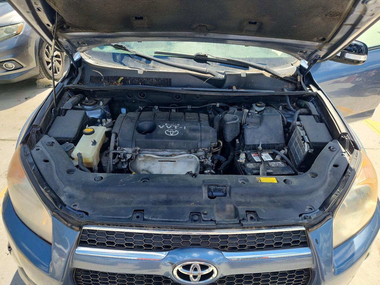 2009 Toyota Rav4 Limited Blue vin: JTMZF31V395012726