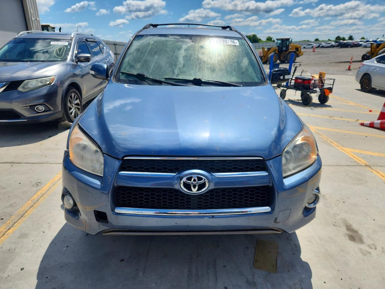 2009 Toyota Rav4 Limited Blue vin: JTMZF31V395012726