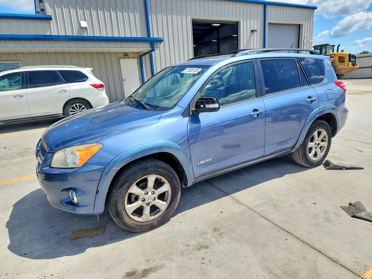 2009 Toyota Rav4 Limited Blue vin: JTMZF31V395012726