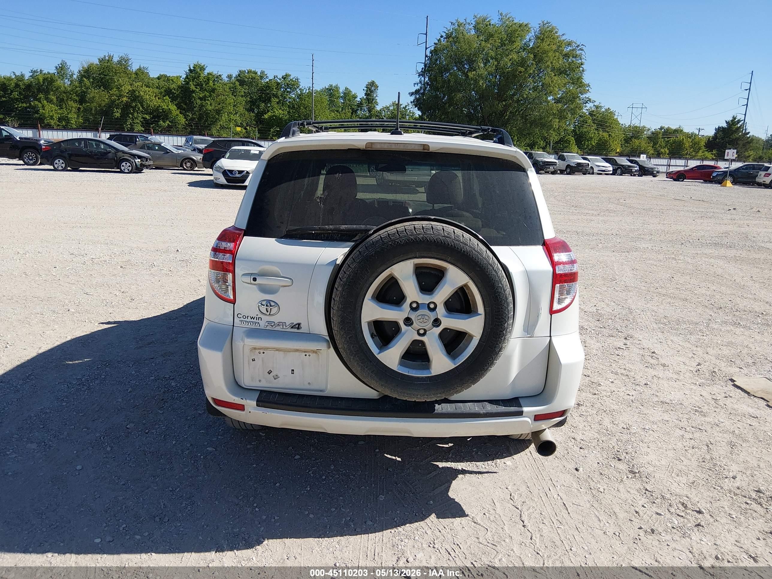 2009 Toyota Rav4 Limited White vin: JTMZF31V495011293