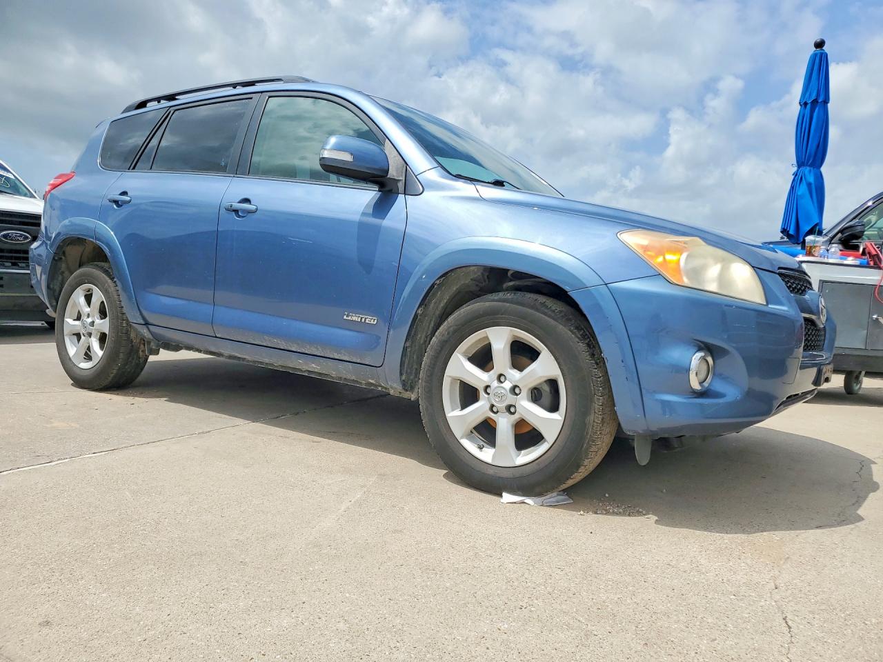 2009 Toyota Rav4 Limited Blue vin: JTMZF31V695010887