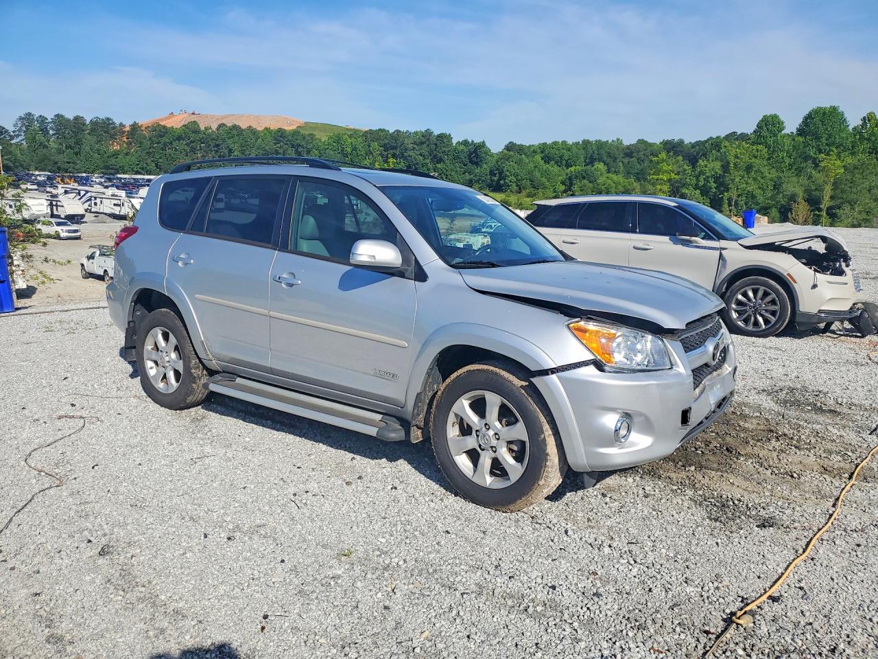 2009 Toyota Rav4 Limited Silver vin: JTMZF31V69D007686