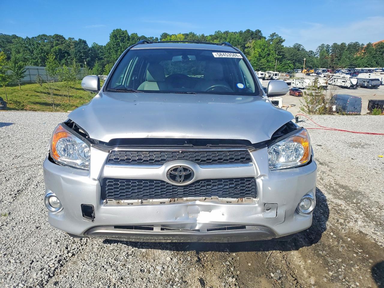 2009 Toyota Rav4 Limited Silver vin: JTMZF31V69D007686
