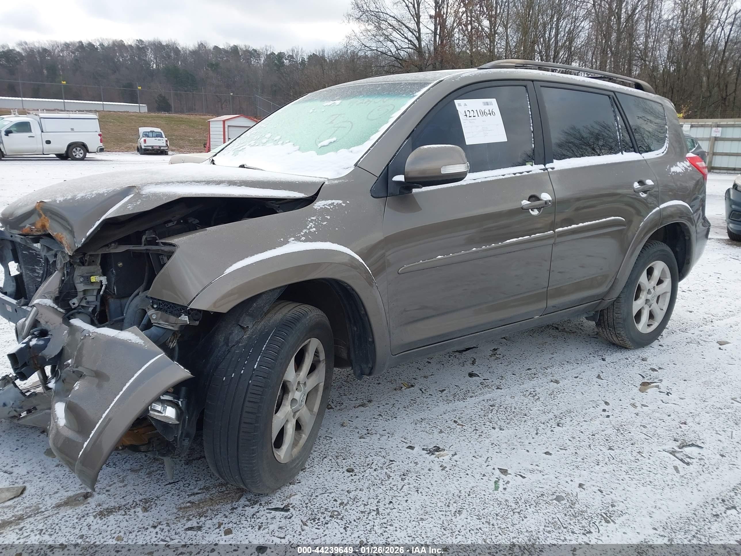 2009 Toyota Rav4 Limited Brown vin: JTMZF31V69D010748