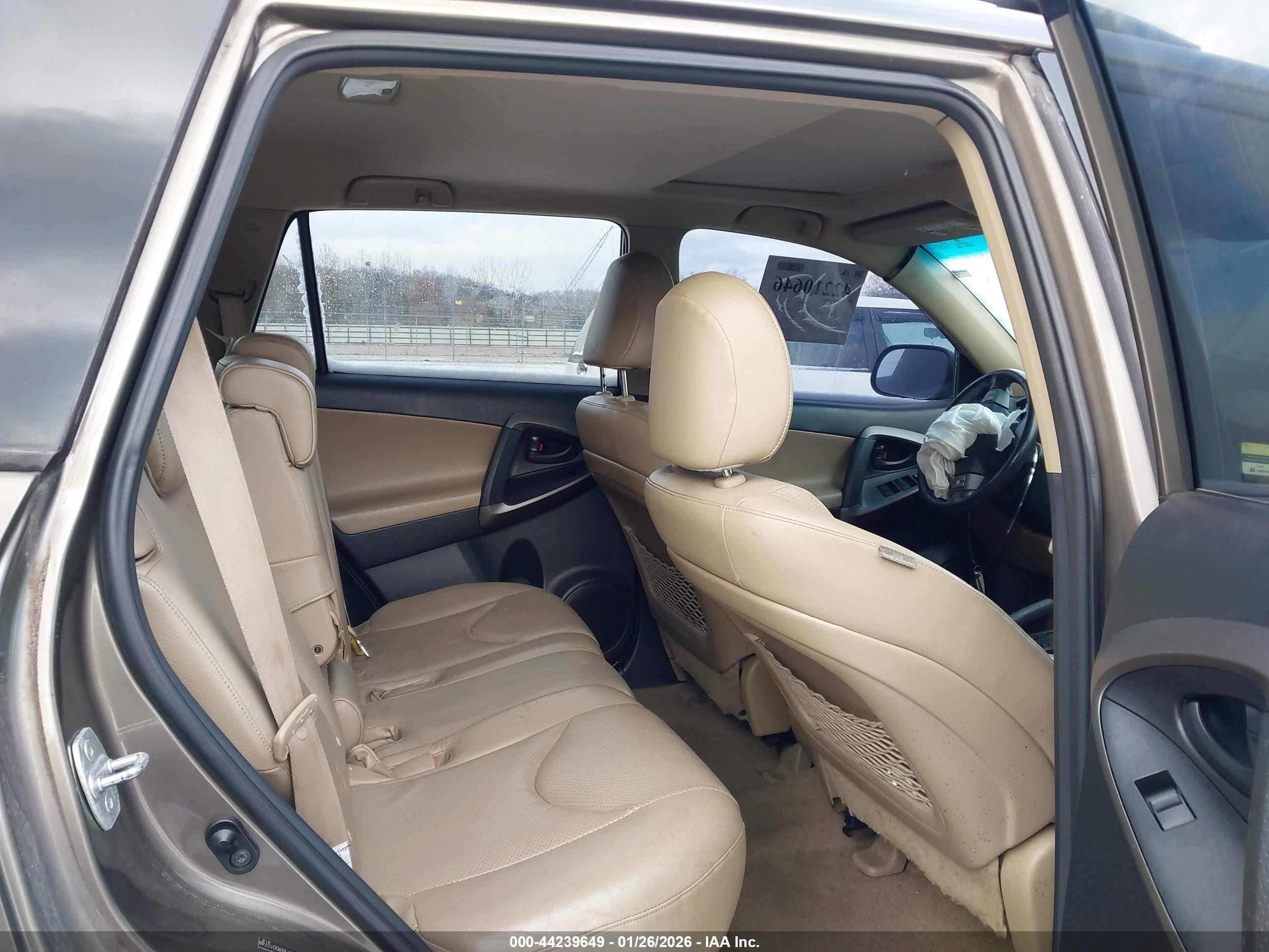 2009 Toyota Rav4 Limited Brown vin: JTMZF31V69D010748