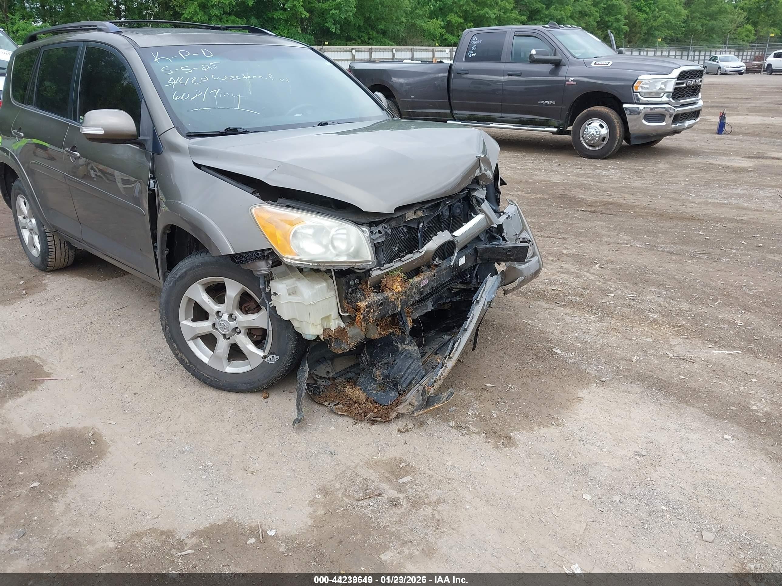 2009 Toyota Rav4 Limited Brown vin: JTMZF31V69D010748