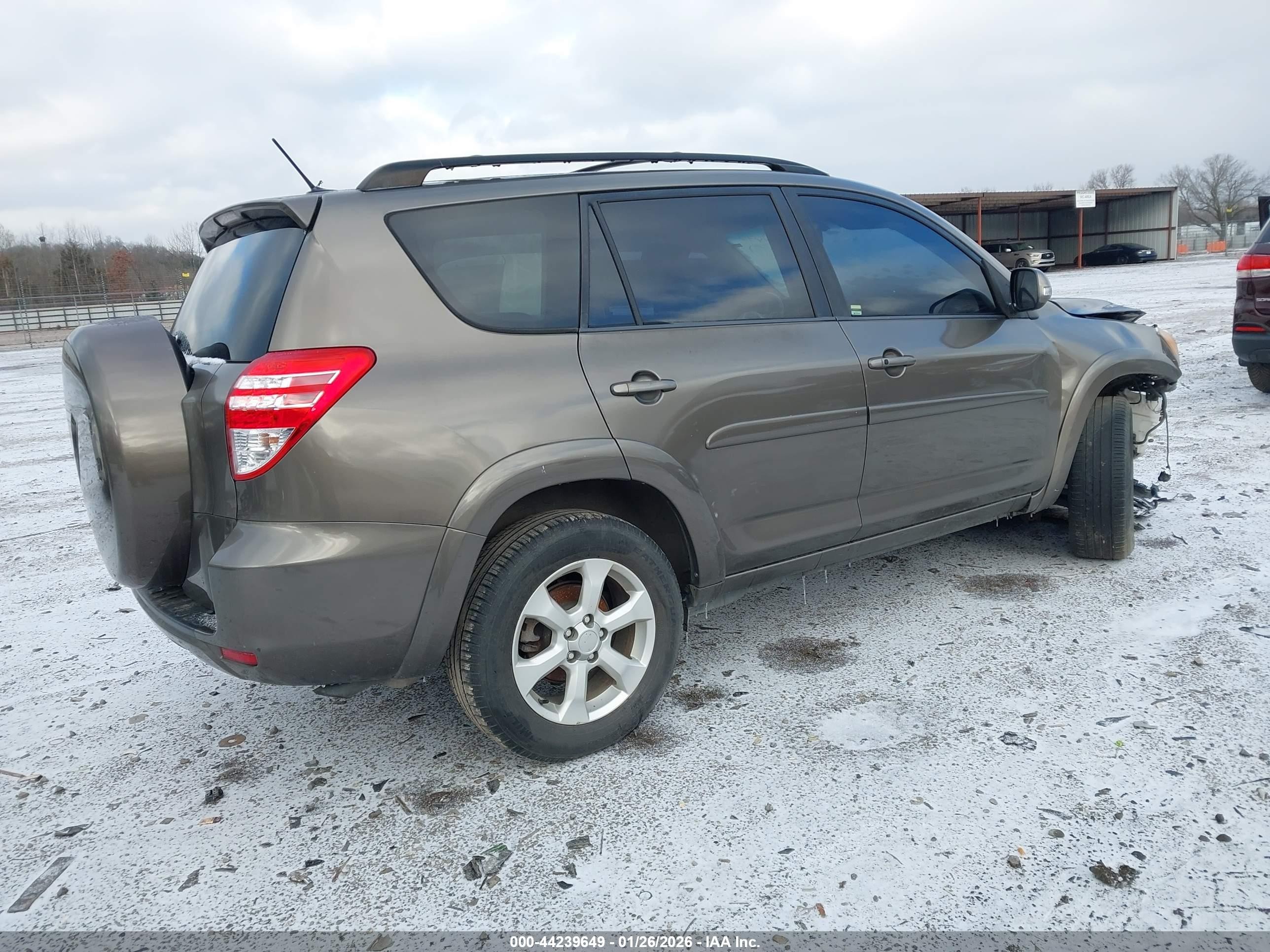 2009 Toyota Rav4 Limited Brown vin: JTMZF31V69D010748