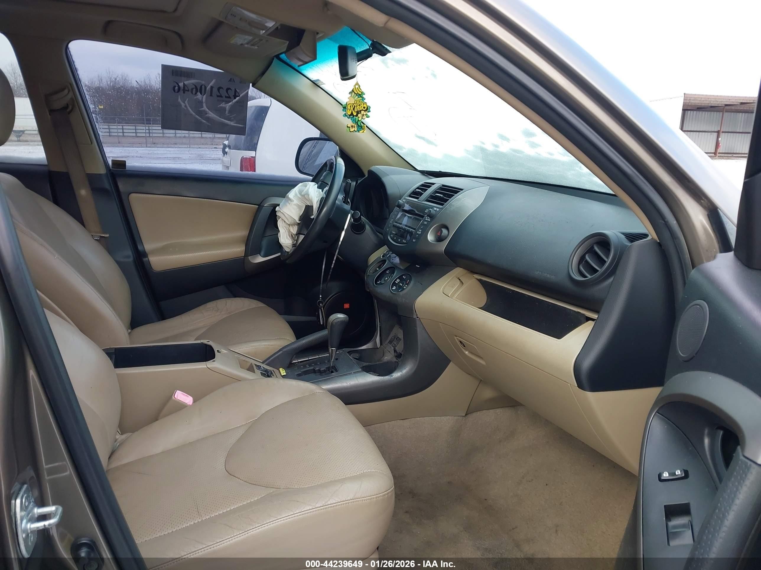 2009 Toyota Rav4 Limited Brown vin: JTMZF31V69D010748