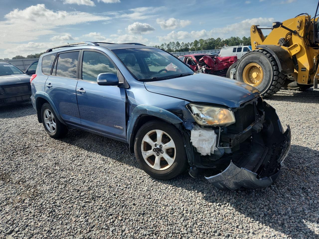 2009 Toyota Rav4 Limited Blue vin: JTMZF31V99D006936