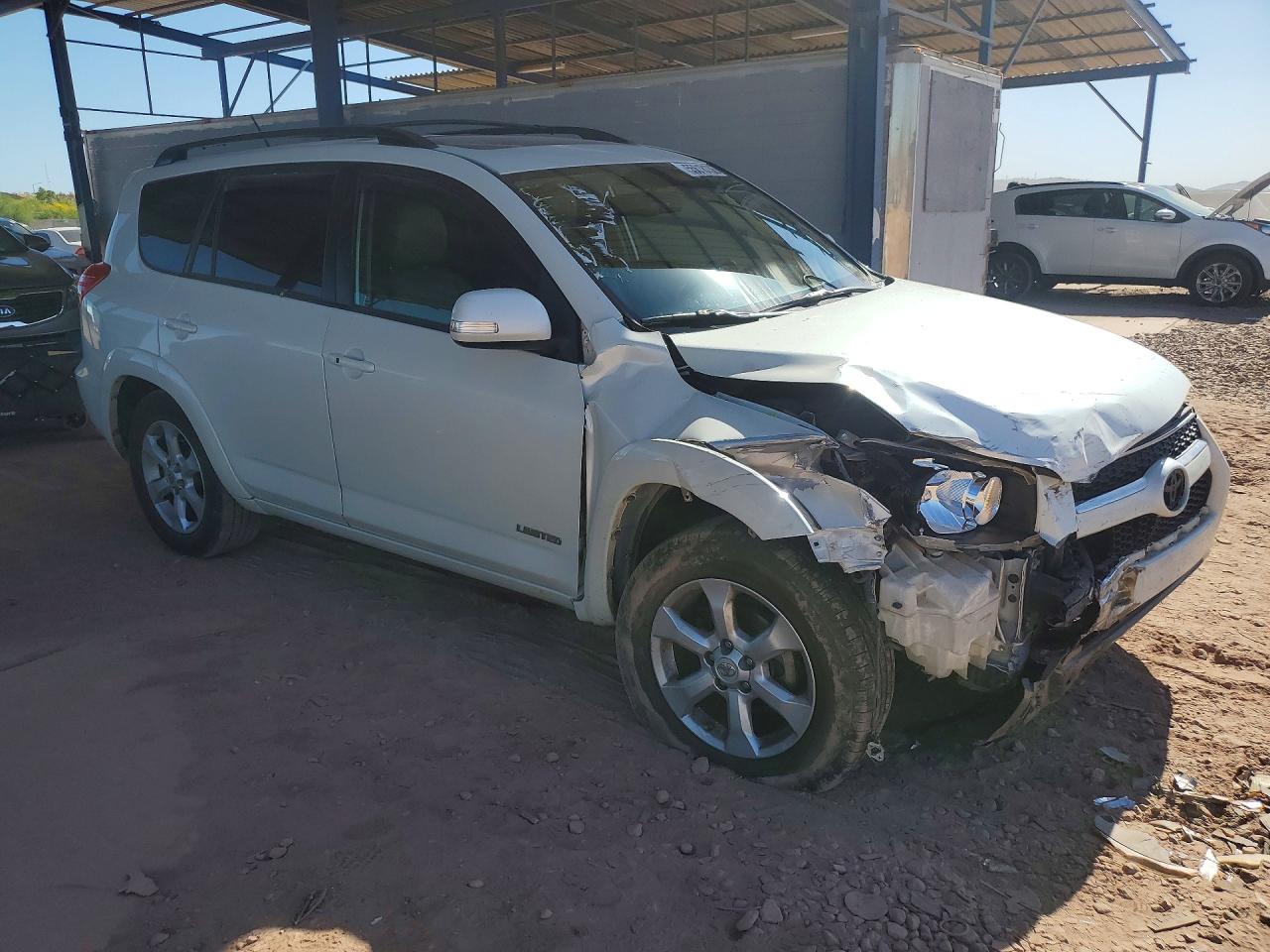 2009 Toyota Rav4 Limited White vin: JTMZF31VX95012674