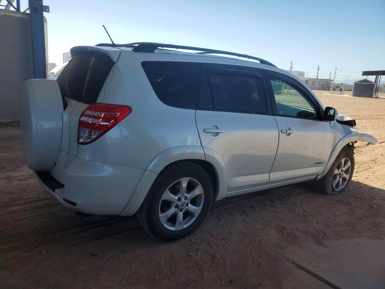 2009 Toyota Rav4 Limited White vin: JTMZF31VX95012674