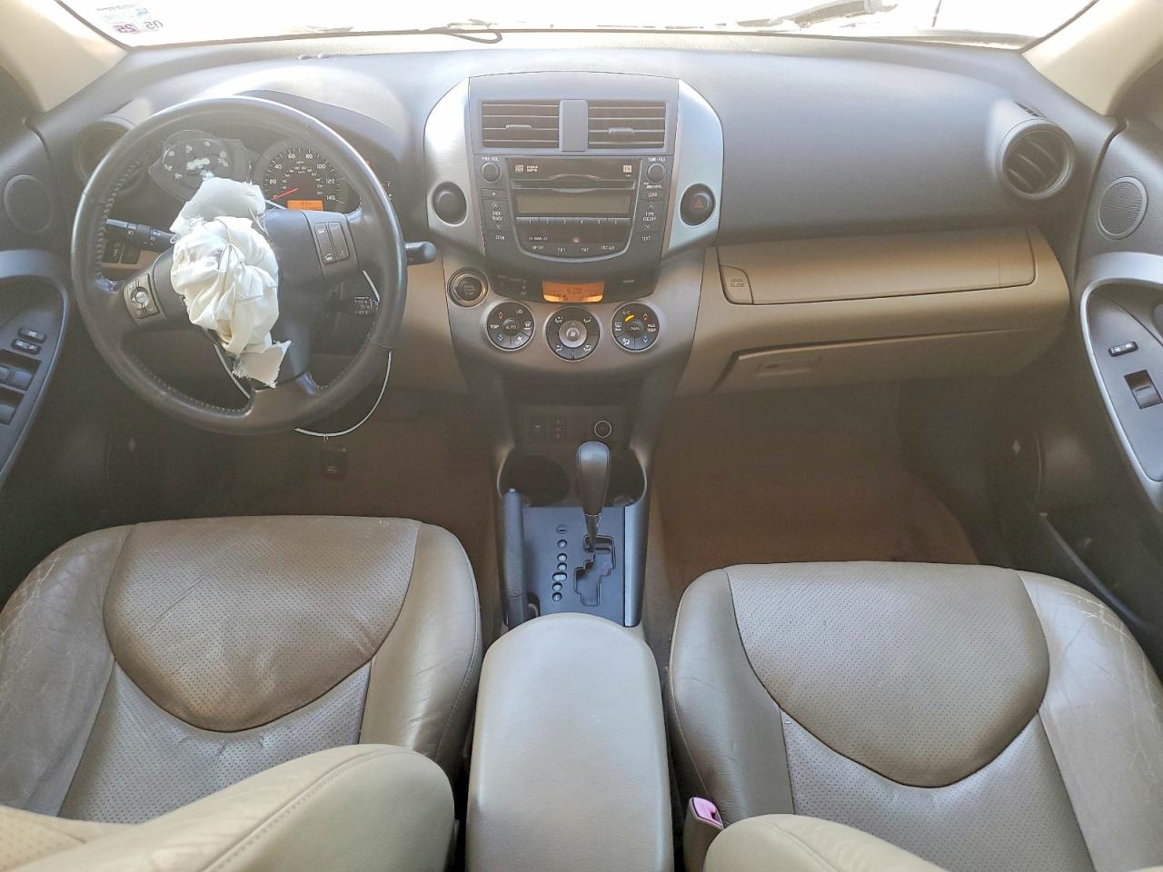 2009 Toyota Rav4 Limited White vin: JTMZF31VX95012674