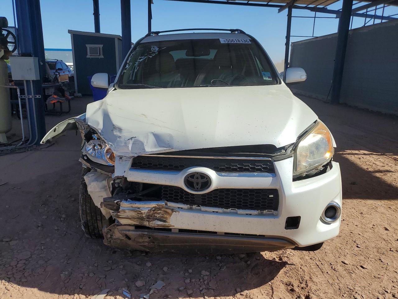 2009 Toyota Rav4 Limited White vin: JTMZF31VX95012674