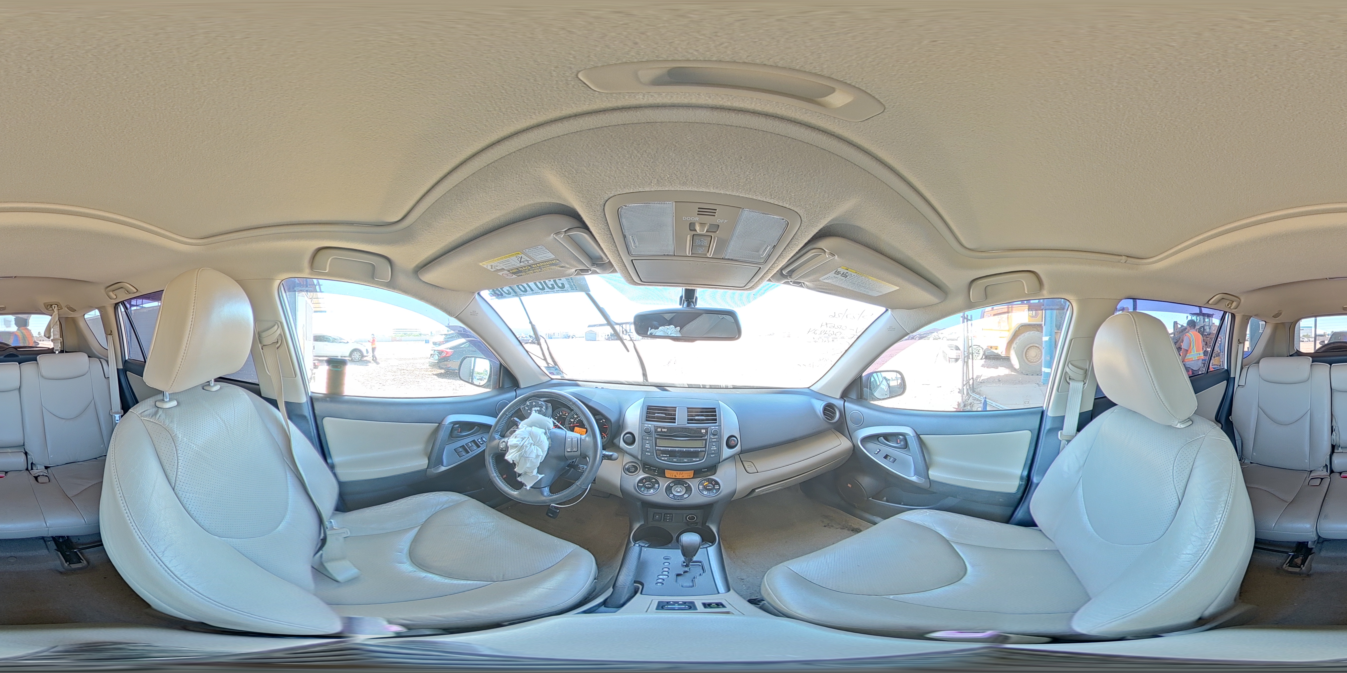 2009 Toyota Rav4 Limited White vin: JTMZF31VX95012674
