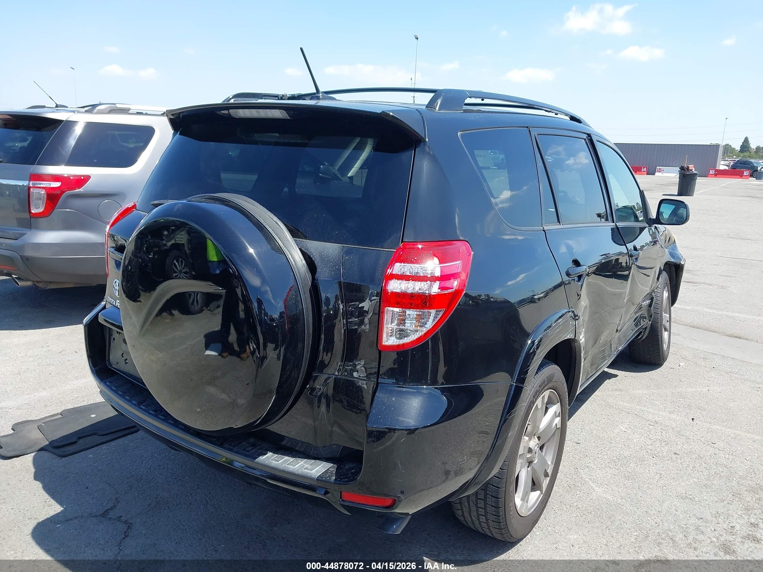 2009 Toyota Rav4 Sport Black vin: JTMZF32V495010949