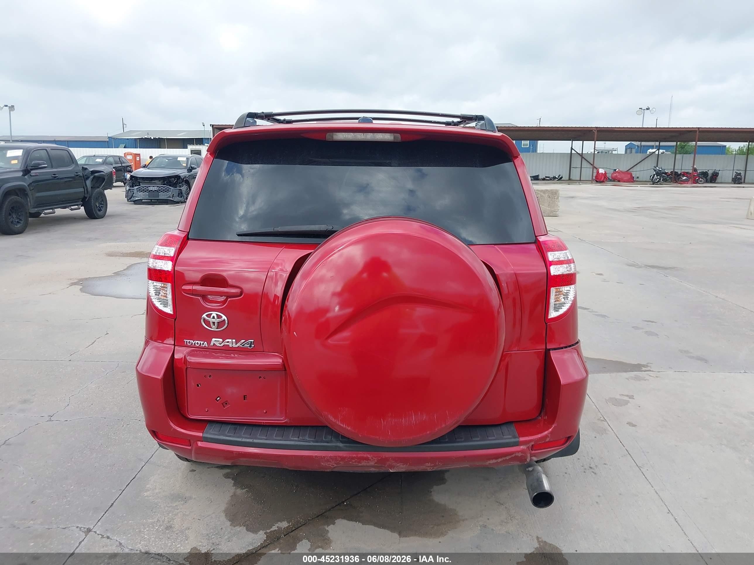 2009 Toyota Rav4 Sport Красный vin: JTMZF32V79D011180