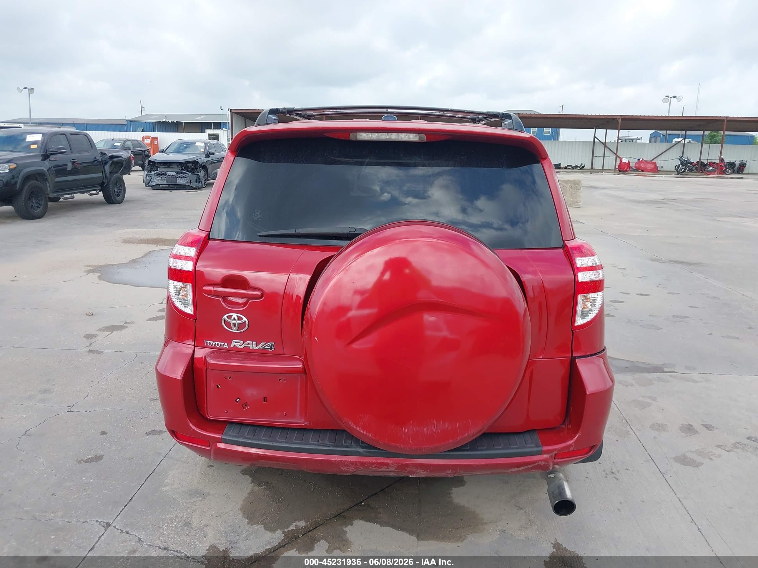 2009 Toyota Rav4 Sport Красный vin: JTMZF32V79D011180