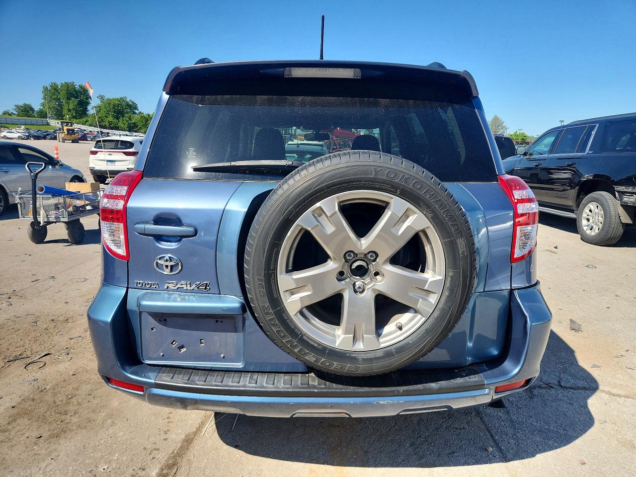 2009 Toyota Rav4 Sport Blue vin: JTMZF32V895013546