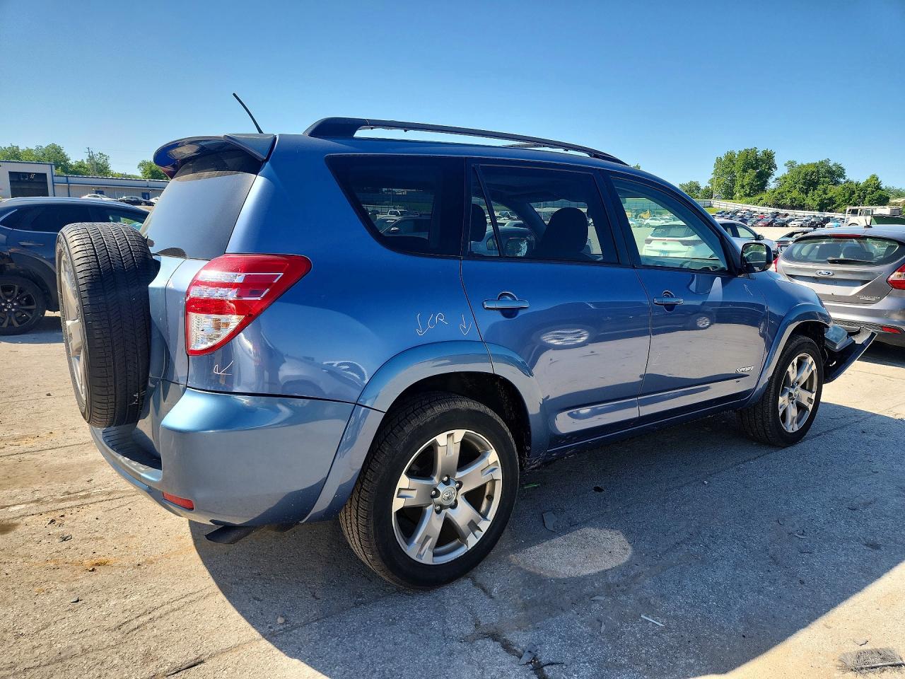 2009 Toyota Rav4 Sport Blue vin: JTMZF32V895013546