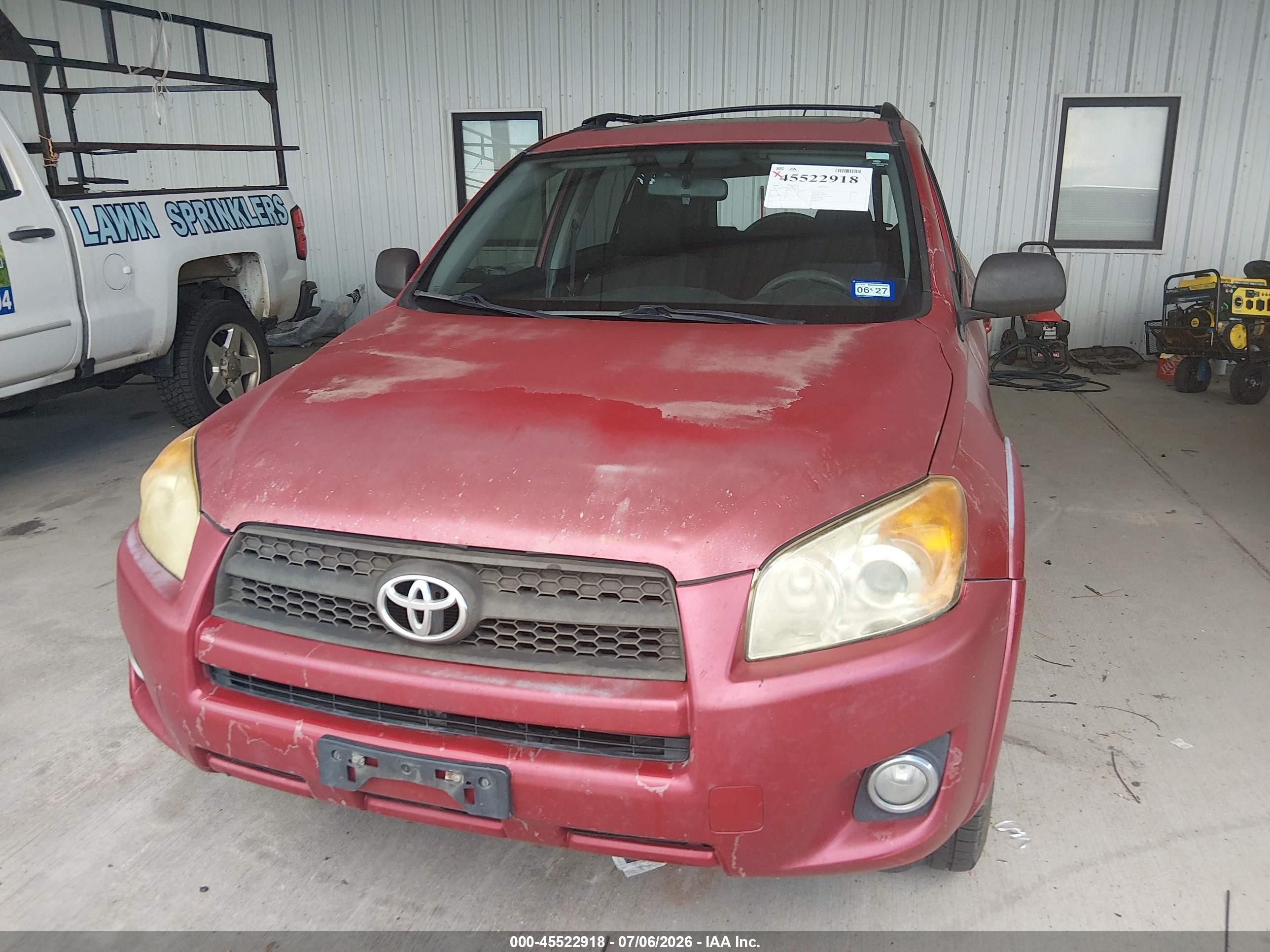 2009 Toyota Rav4 Sport Red vin: JTMZF32V89D001239