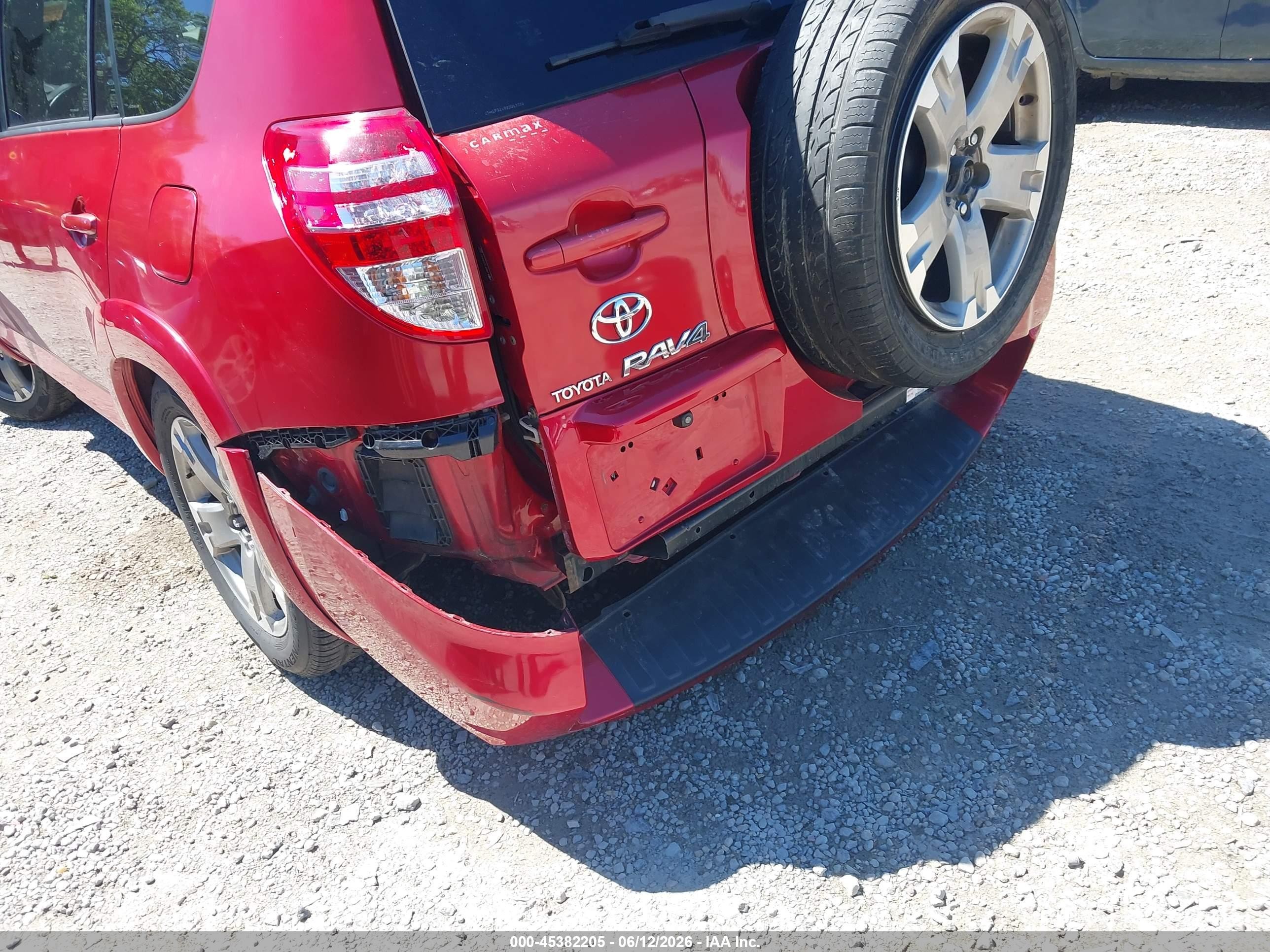 2009 Toyota Rav4 Sport Red vin: JTMZF32V995013538