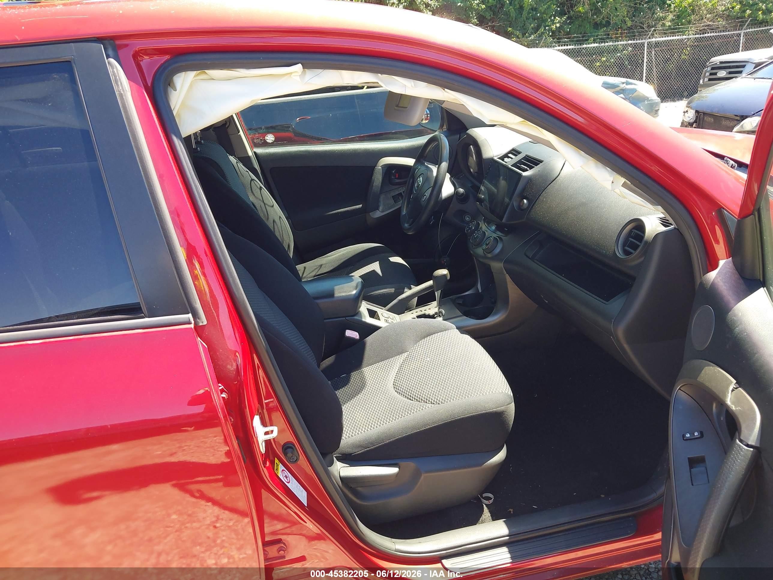 2009 Toyota Rav4 Sport Red vin: JTMZF32V995013538