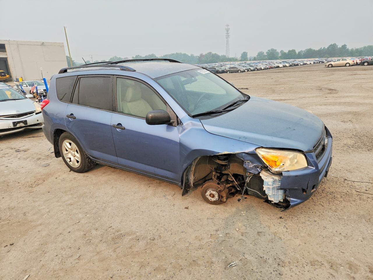 2009 Toyota Rav4 Base Blue vin: JTMZF33V09D005817