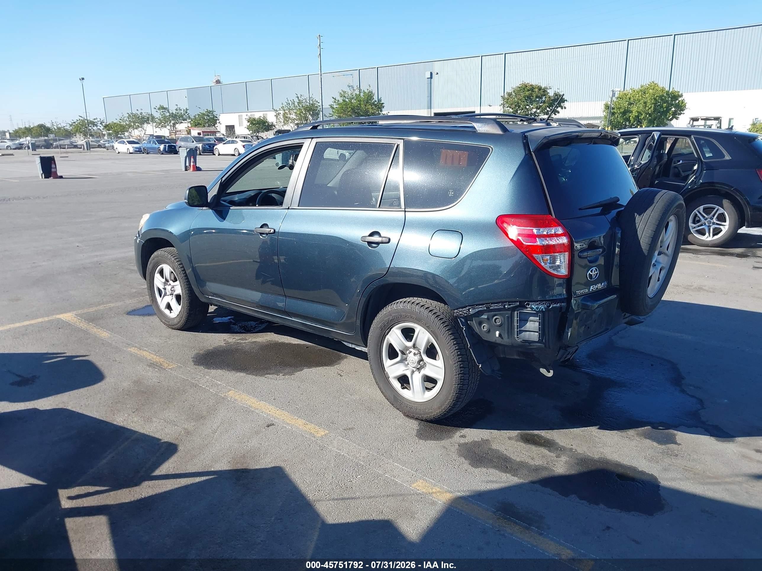 2009 Toyota Rav4   Teal vin: JTMZF33V09D007924