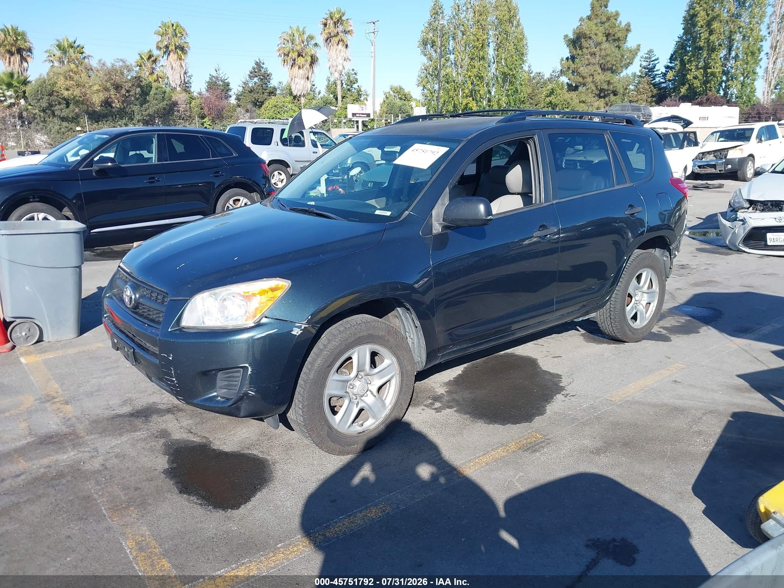 2009 Toyota Rav4   Teal vin: JTMZF33V09D007924