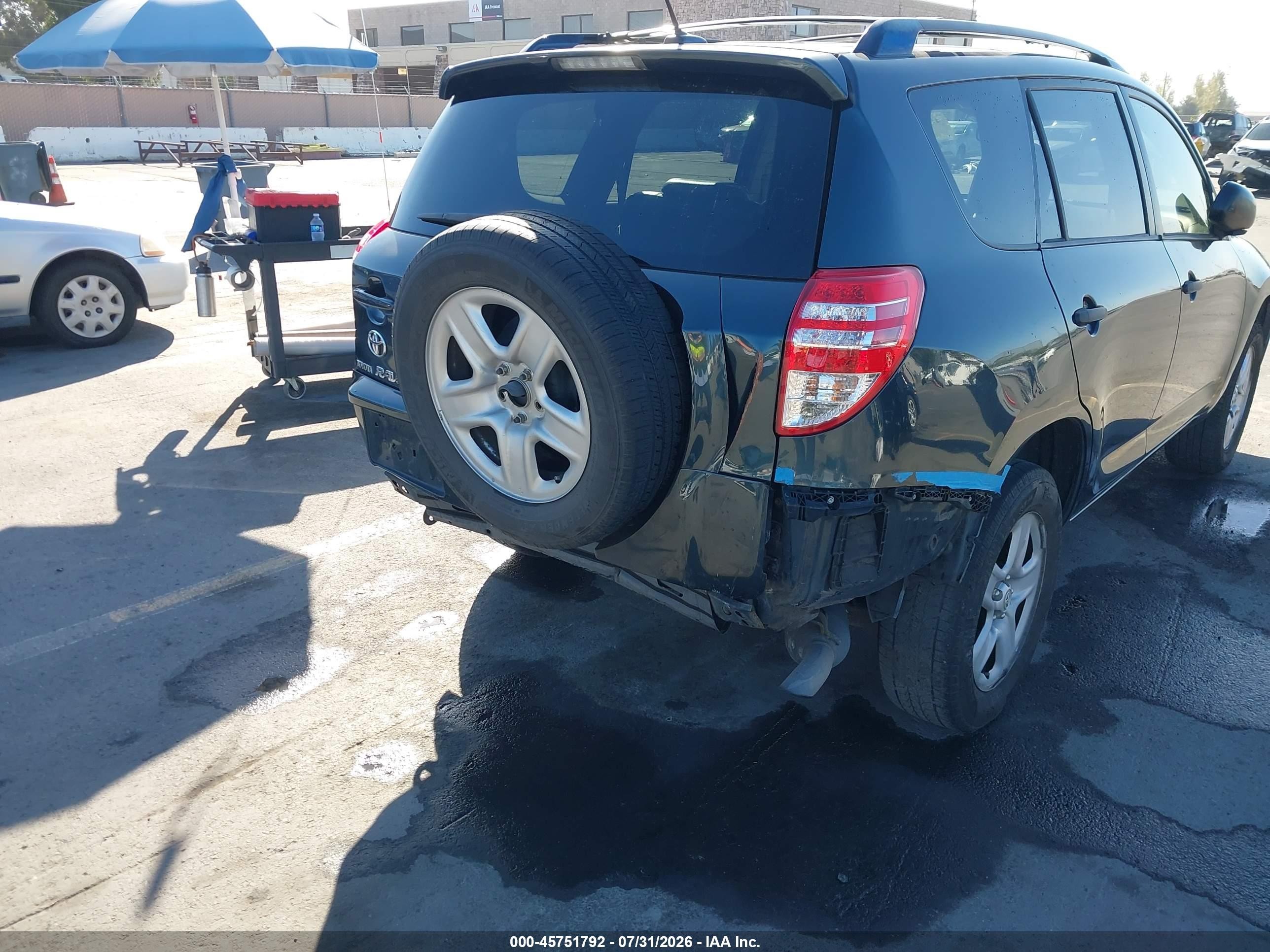 2009 Toyota Rav4   Teal vin: JTMZF33V09D007924