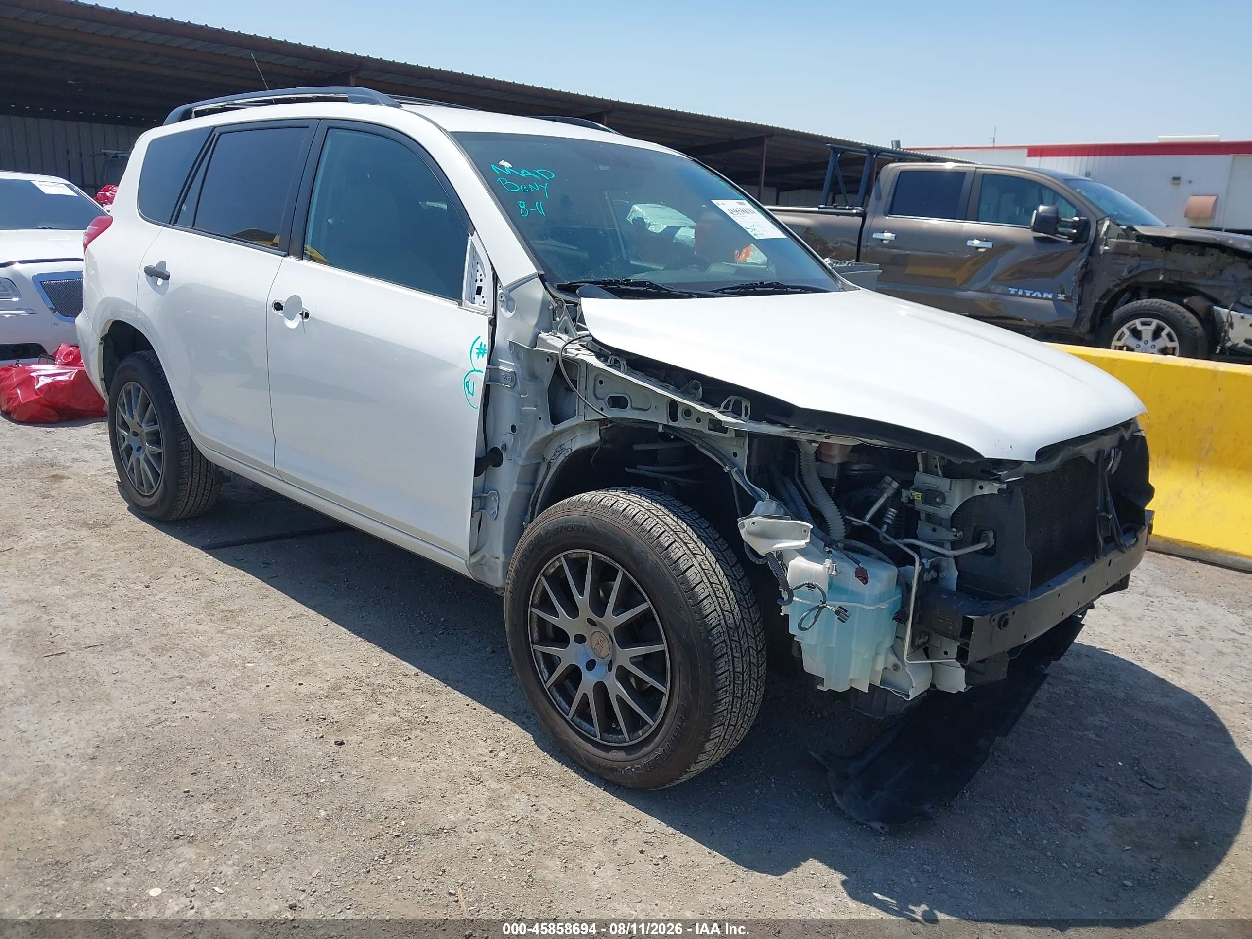 2009 Toyota Rav4   Белый vin: JTMZF33V09D010760