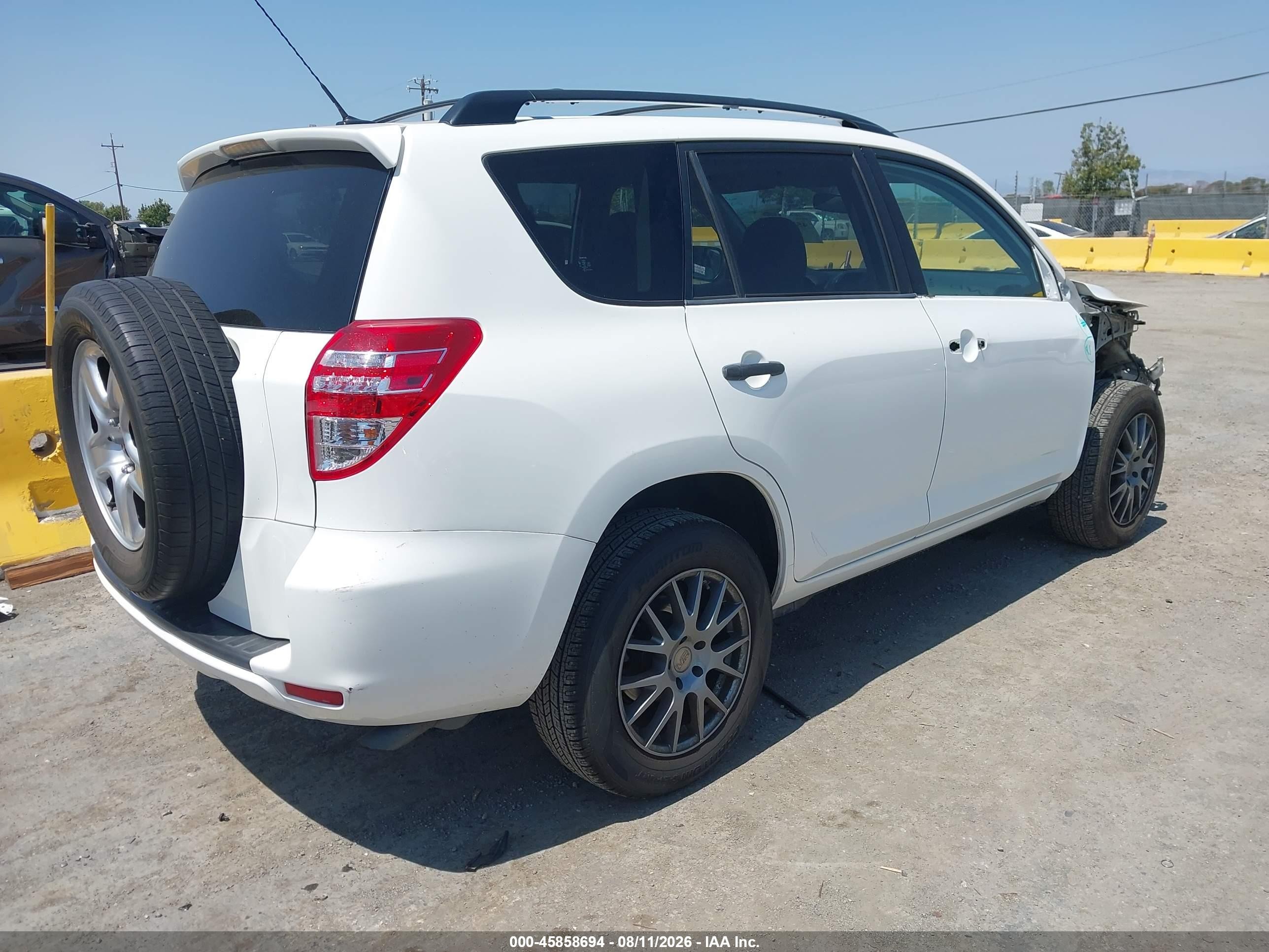 2009 Toyota Rav4   Белый vin: JTMZF33V09D010760