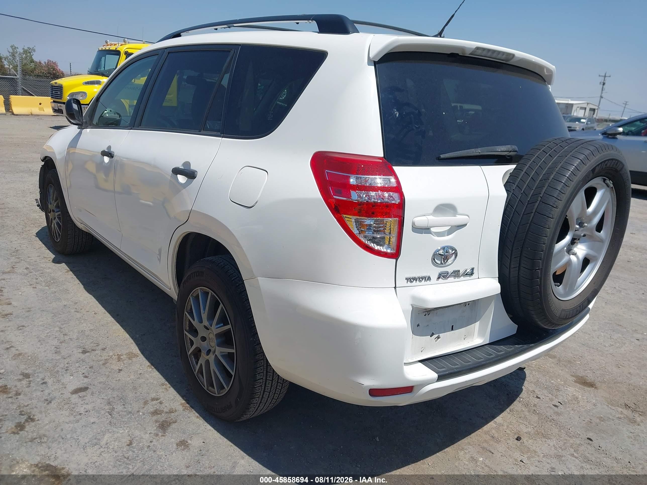 2009 Toyota Rav4   Белый vin: JTMZF33V09D010760