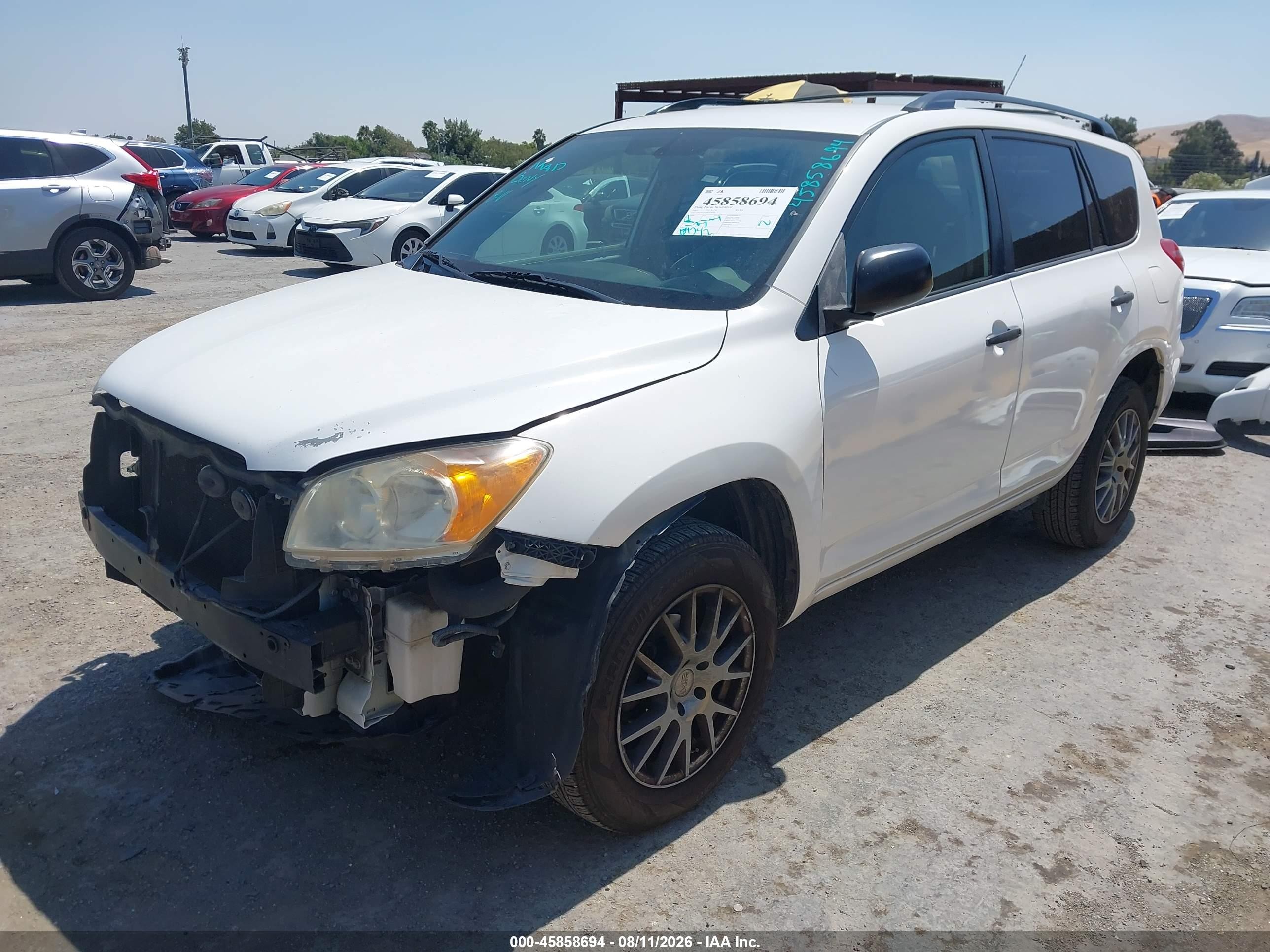 2009 Toyota Rav4   Белый vin: JTMZF33V09D010760
