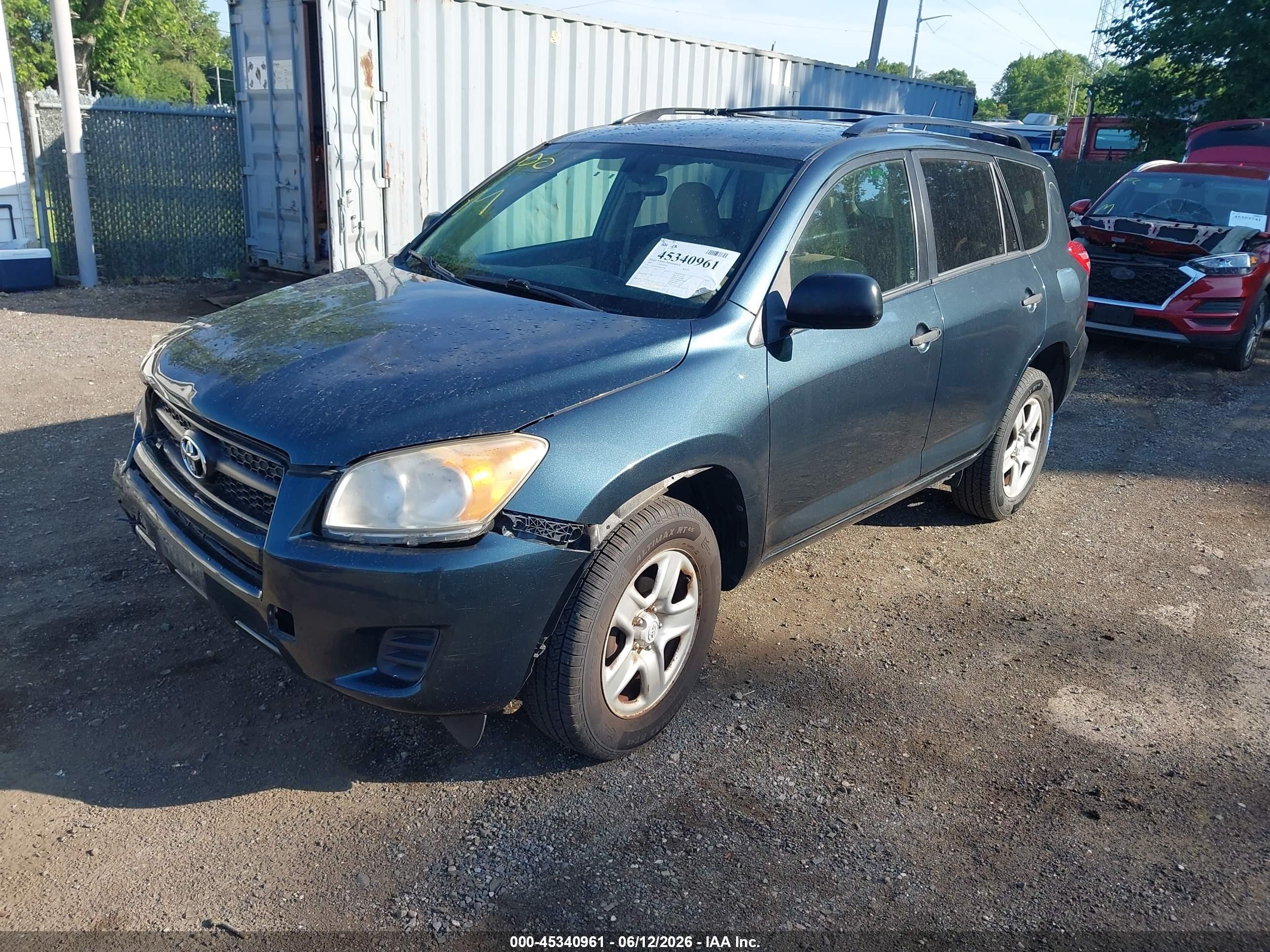 2009 Toyota Rav4   Dark Blue vin: JTMZF33V09D012704