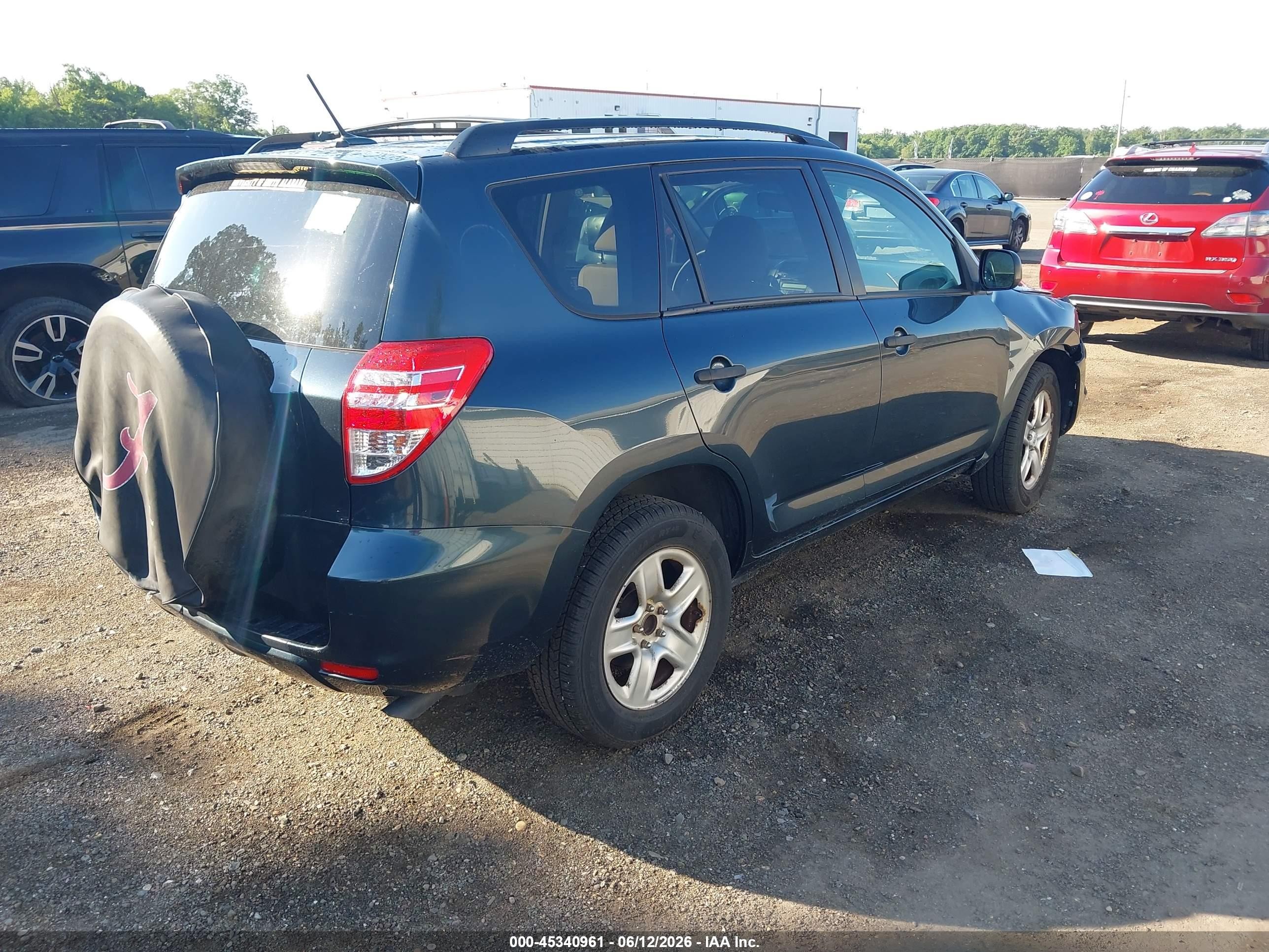 2009 Toyota Rav4   Dark Blue vin: JTMZF33V09D012704