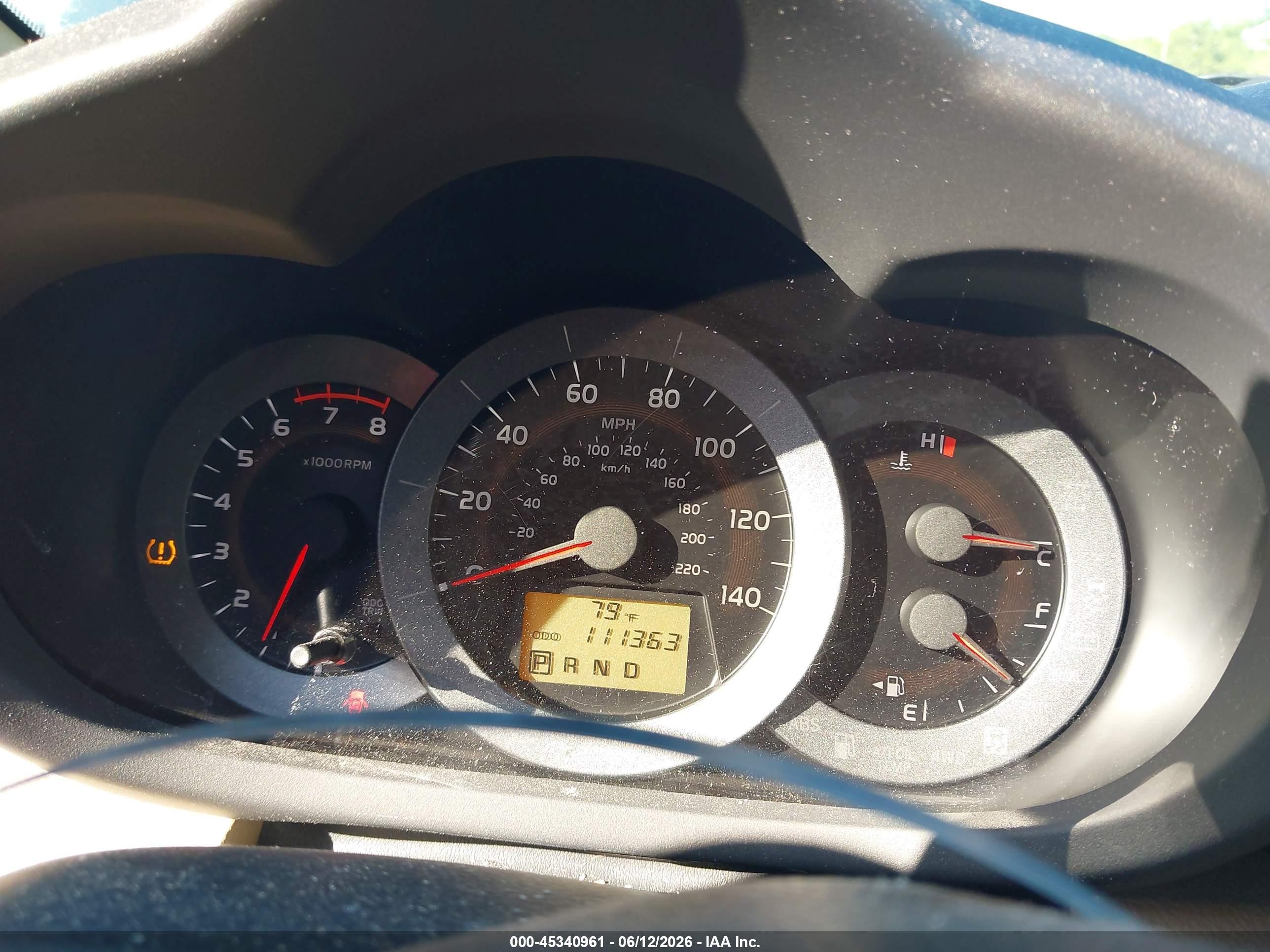 2009 Toyota Rav4   Dark Blue vin: JTMZF33V09D012704