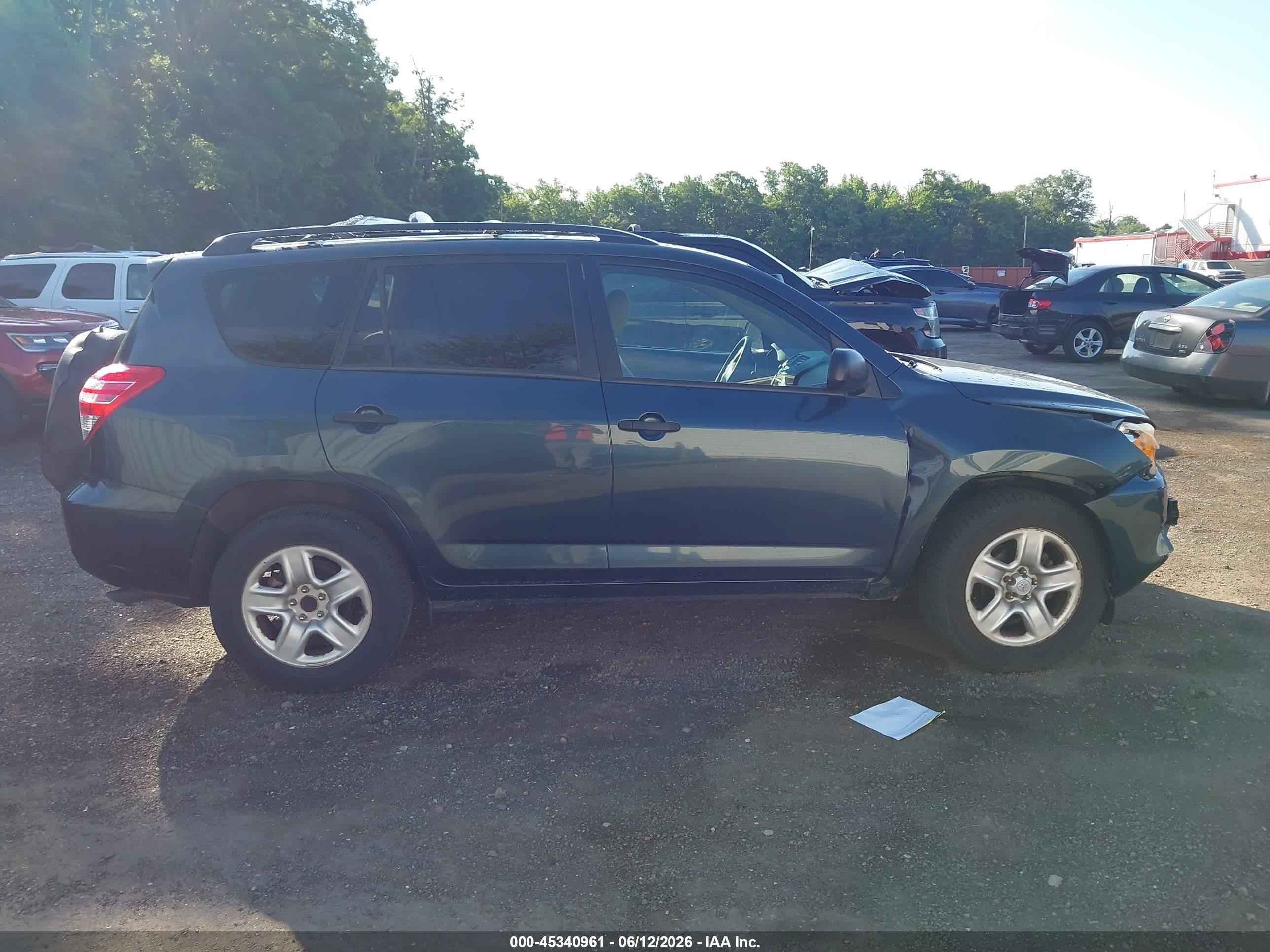2009 Toyota Rav4   Dark Blue vin: JTMZF33V09D012704