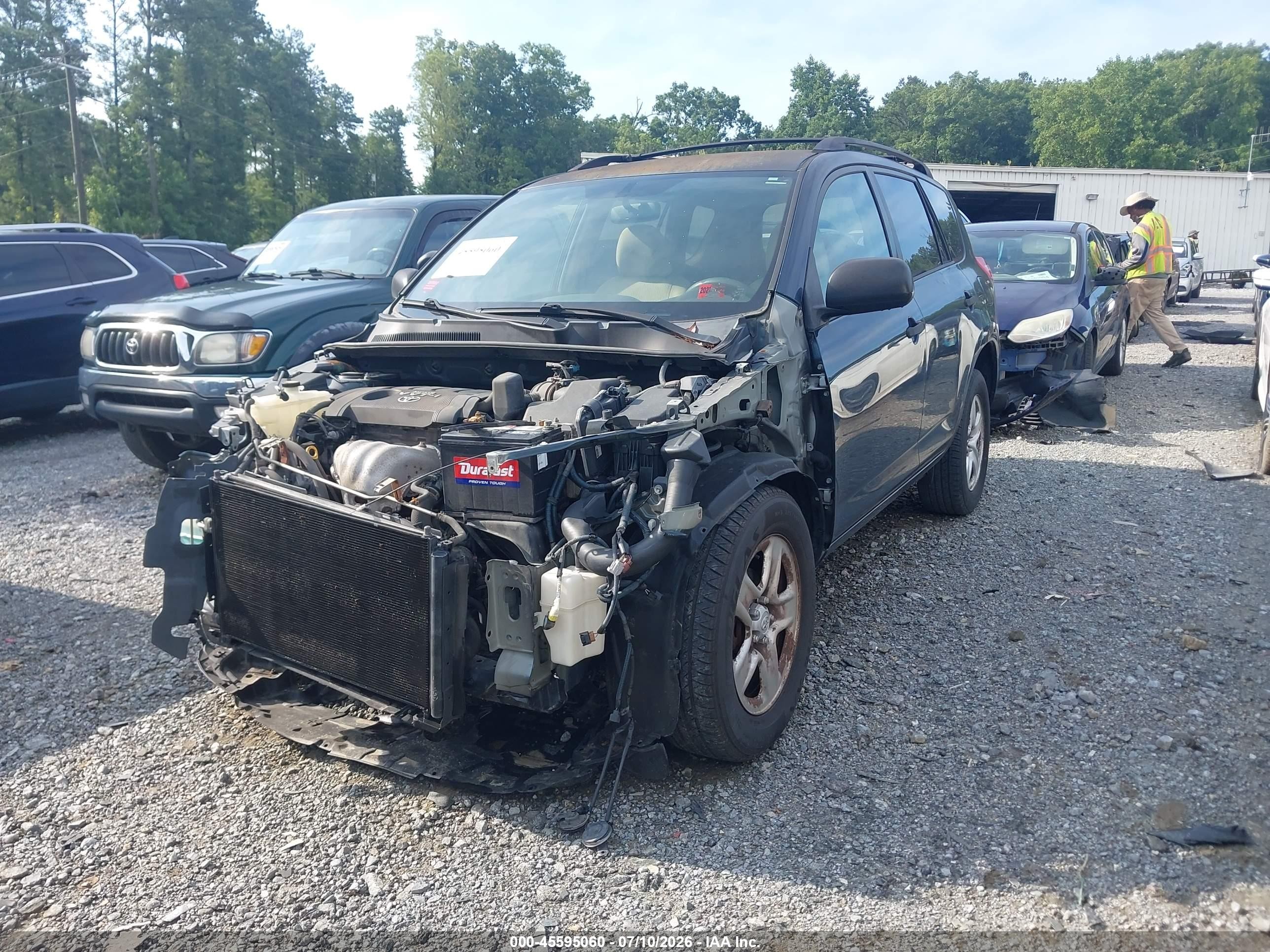 2009 Toyota Rav4   Dark Blue vin: JTMZF33V09D012895