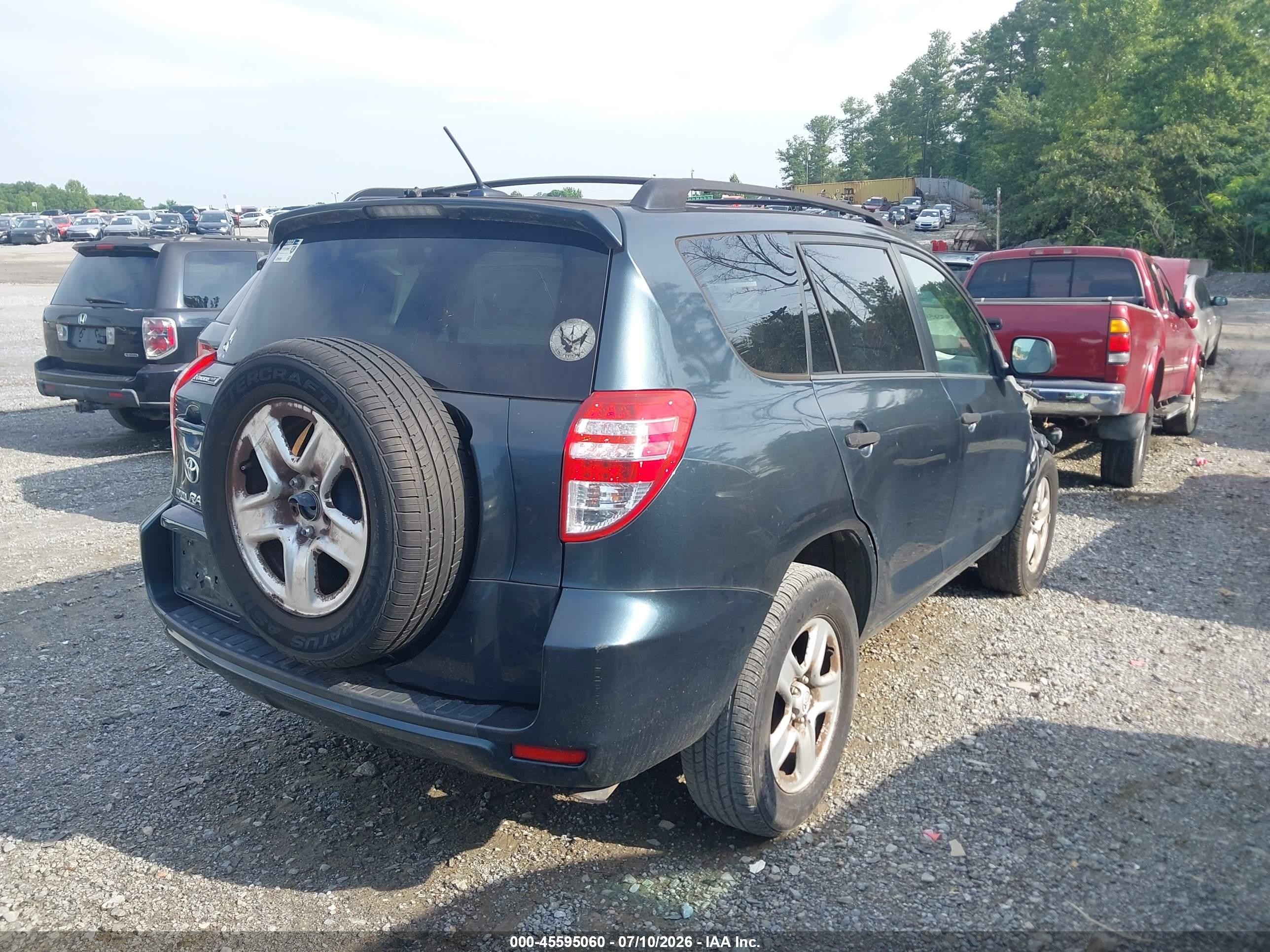2009 Toyota Rav4   Dark Blue vin: JTMZF33V09D012895