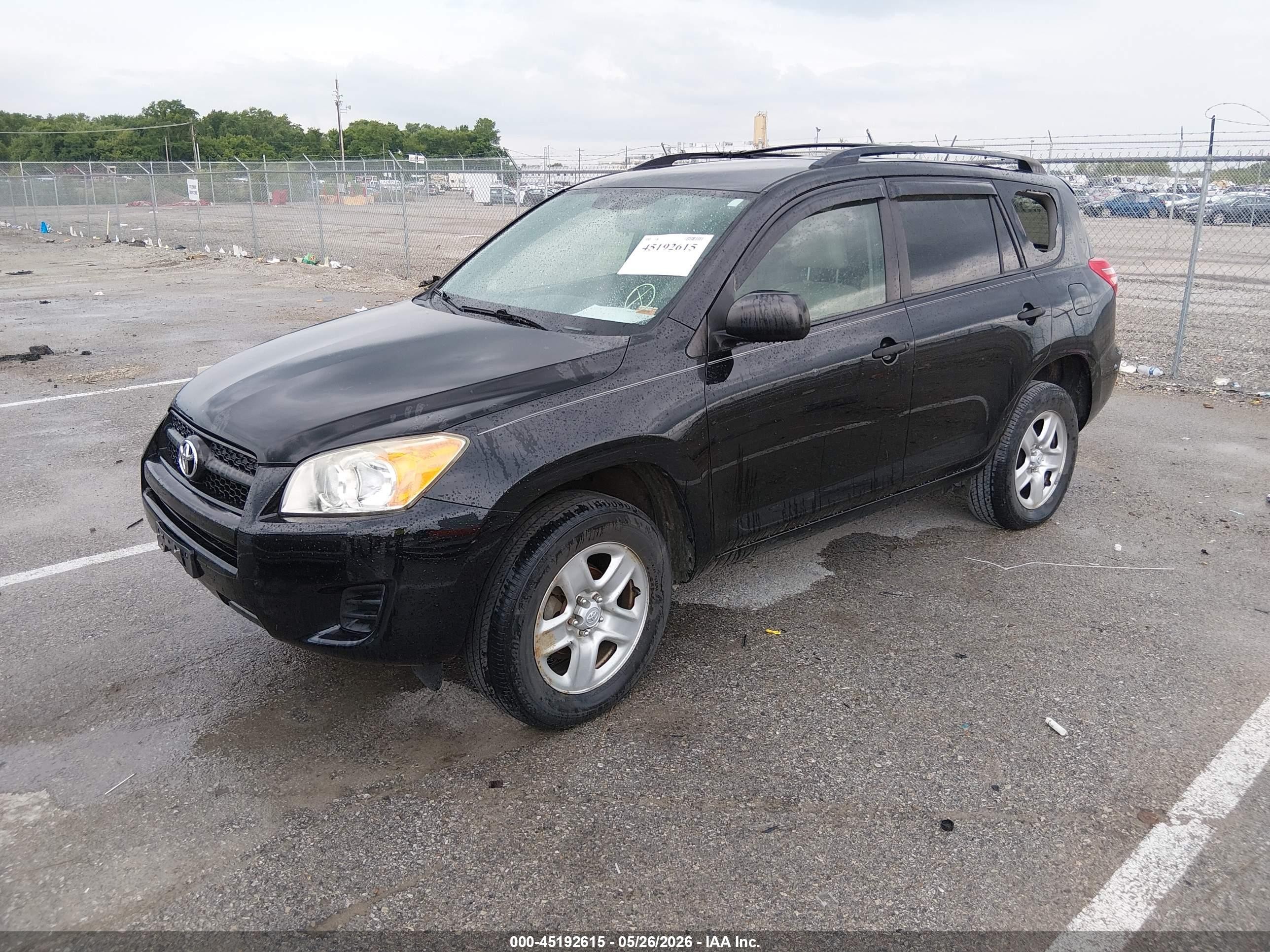 2009 Toyota Rav4   Черный vin: JTMZF33V195006923