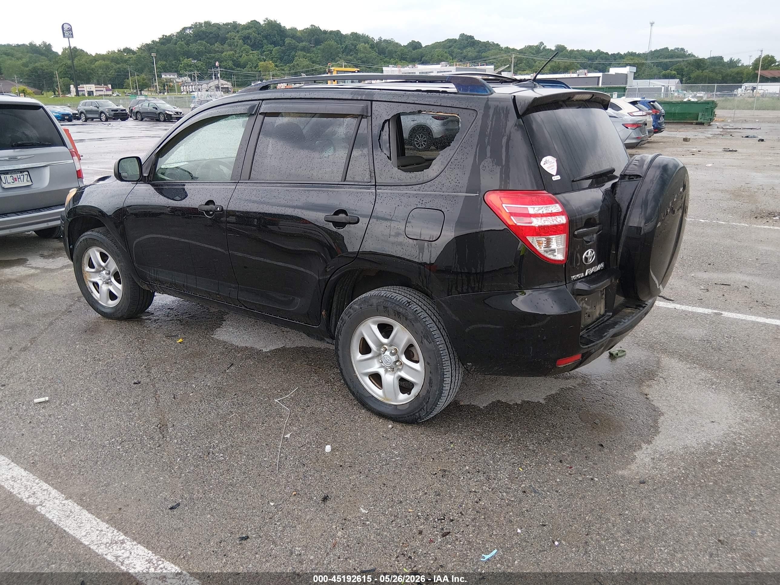2009 Toyota Rav4   Черный vin: JTMZF33V195006923