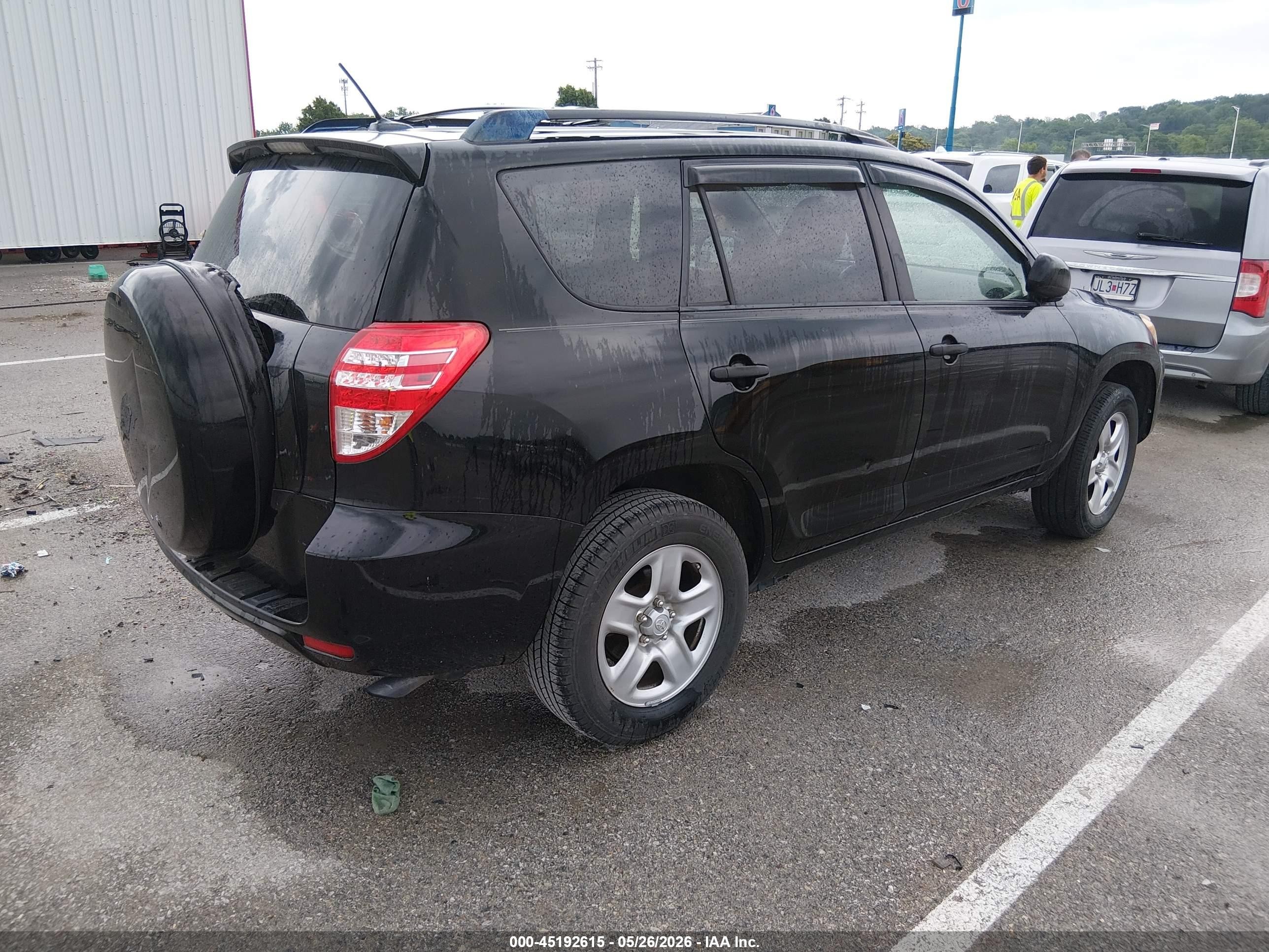 2009 Toyota Rav4   Черный vin: JTMZF33V195006923