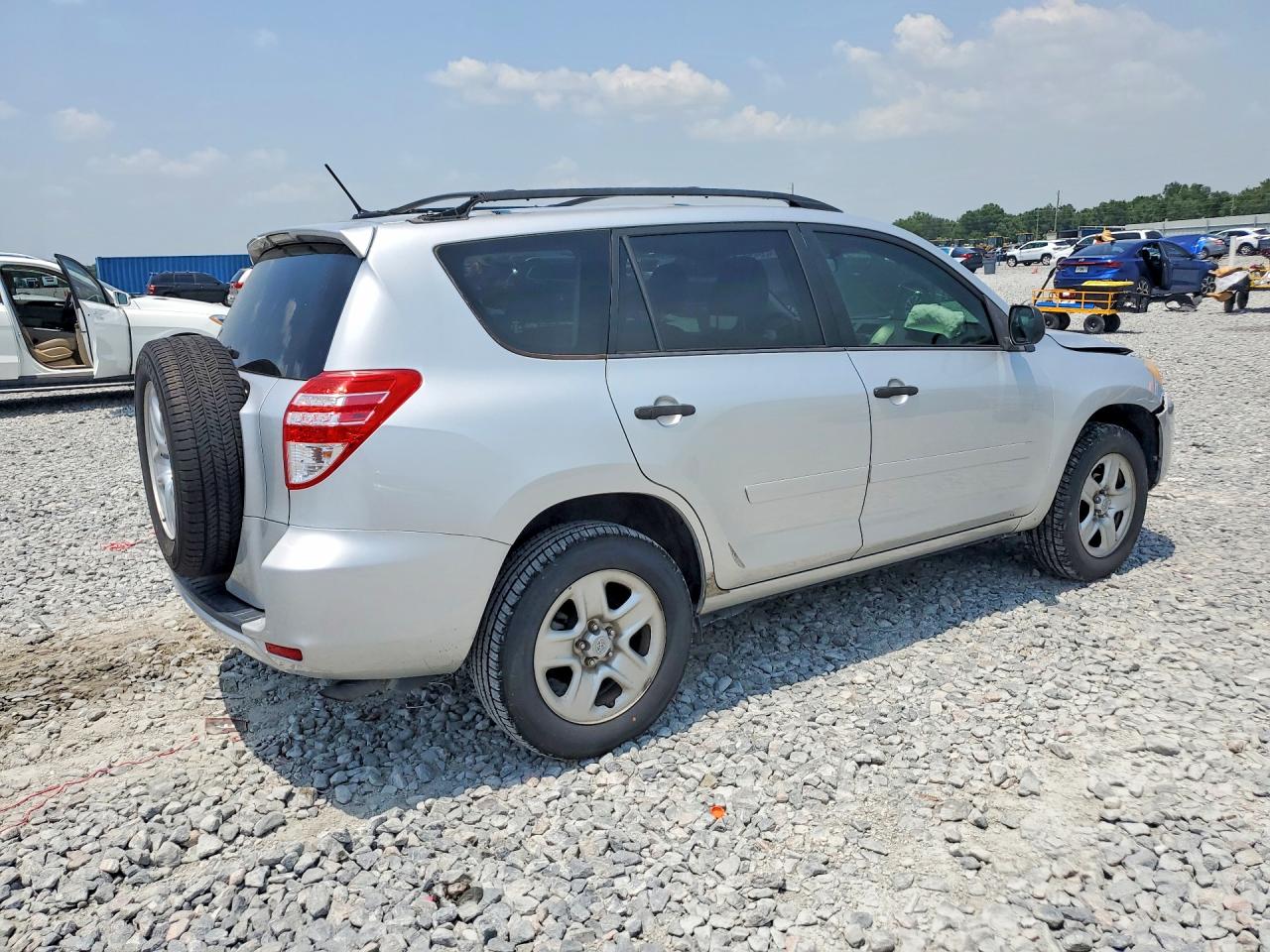 2009 Toyota Rav4 Base Silver vin: JTMZF33V195009112