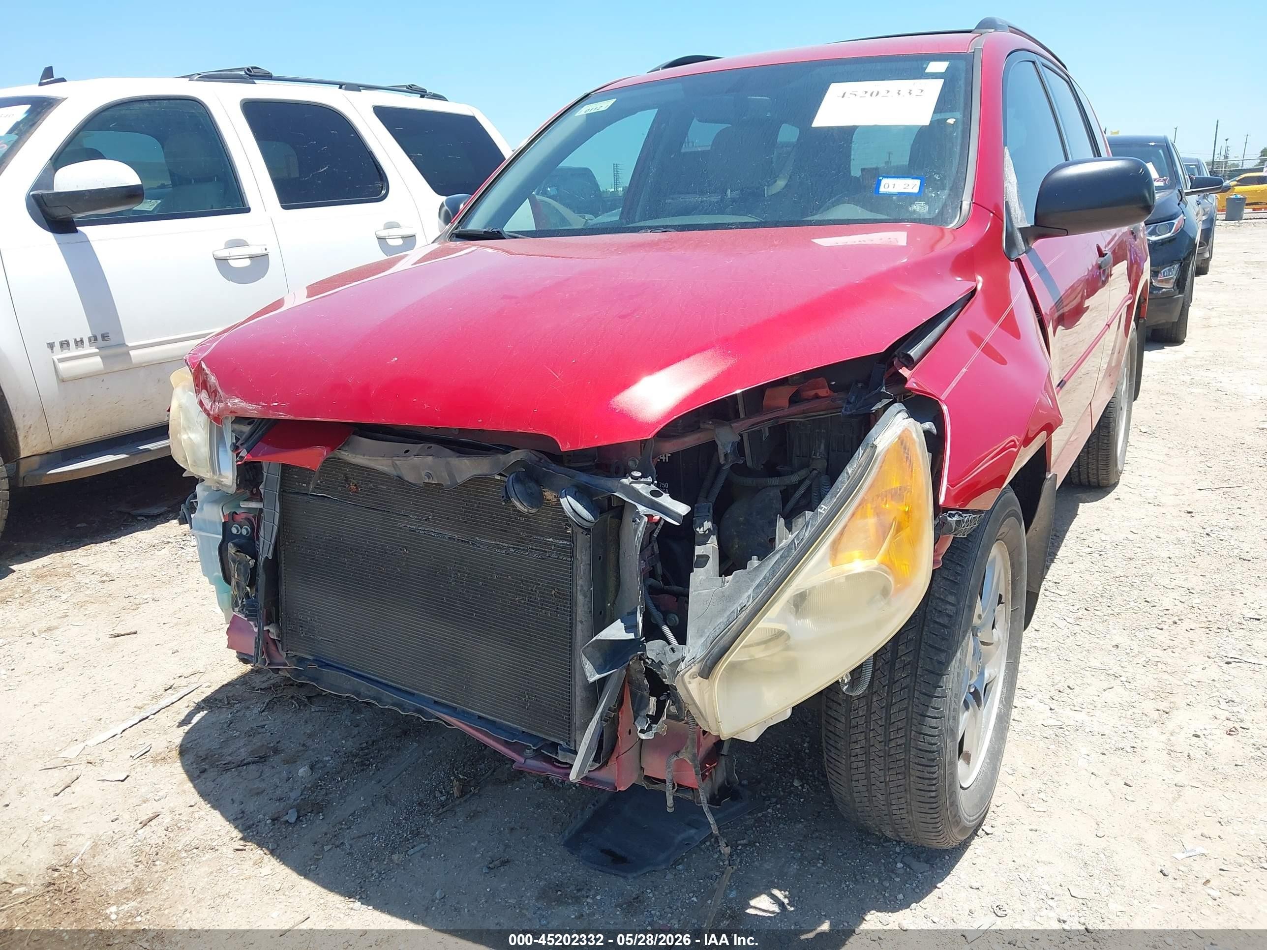 2009 Toyota Rav4   Красный vin: JTMZF33V19D006958